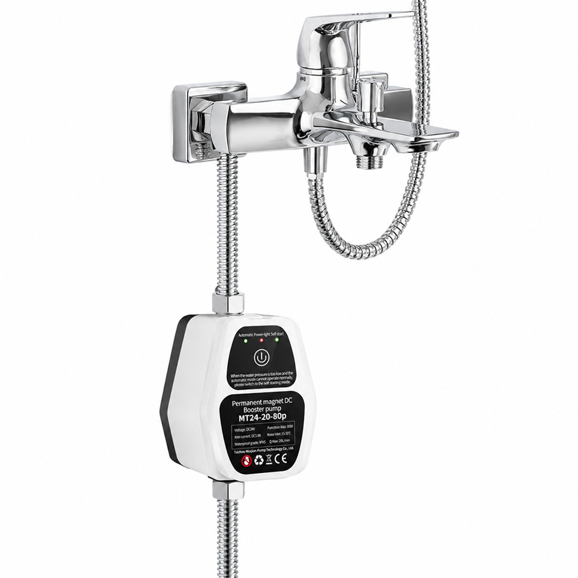 Powermaster Powermaster PM-24872 Akıllı Otomatik Su Basınç Artırıcı DC Pompa - Ev ve Yaşam