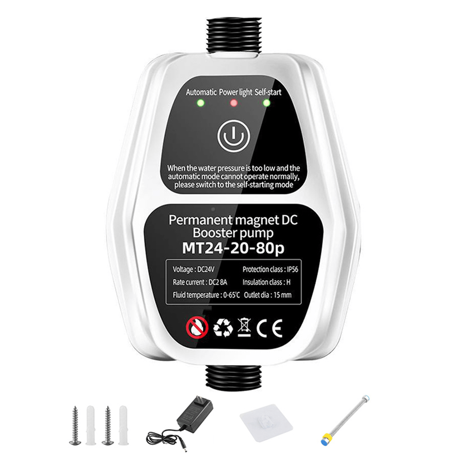 Powermaster Powermaster PM-24872 Akıllı Otomatik Su Basınç Artırıcı DC Pompa - Ev ve Yaşam