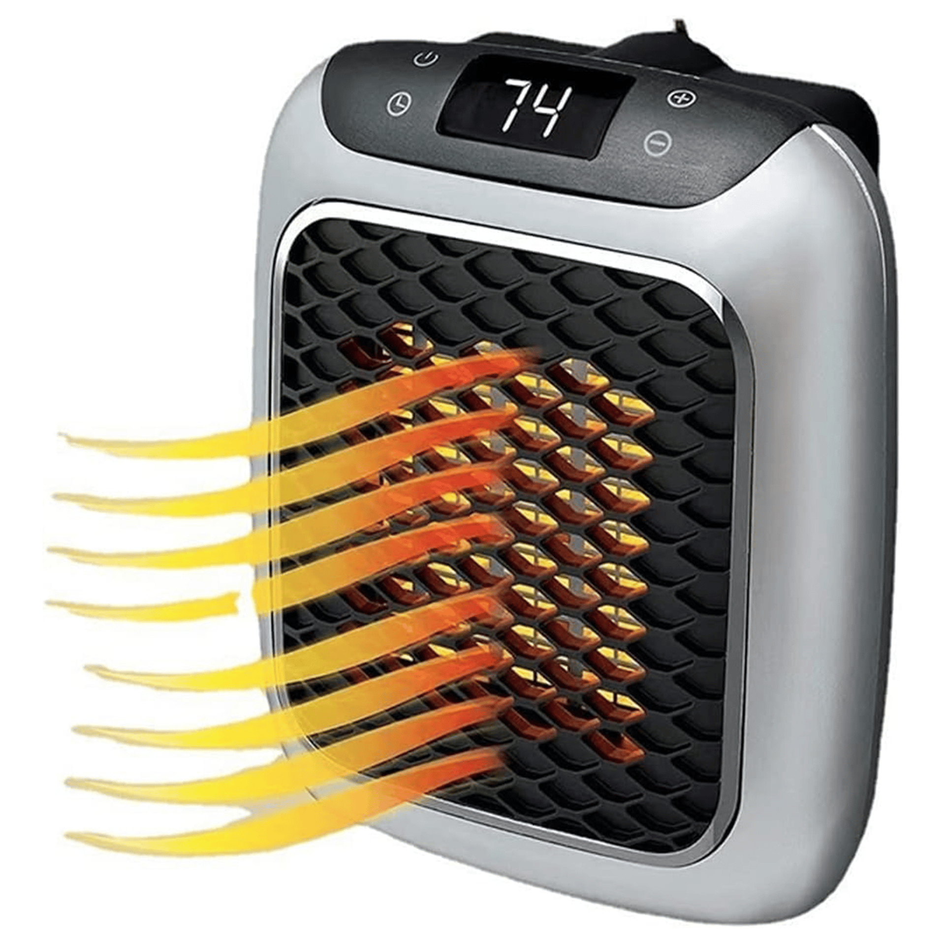 Powermaster Powermaster PM-24907 Uzaktan Kumandalı 800 Watt Priz Tipi Taşınabilir Isıtıcı (Zamanlayıcı - Otomatik Kapanma) - Isıtıcılar