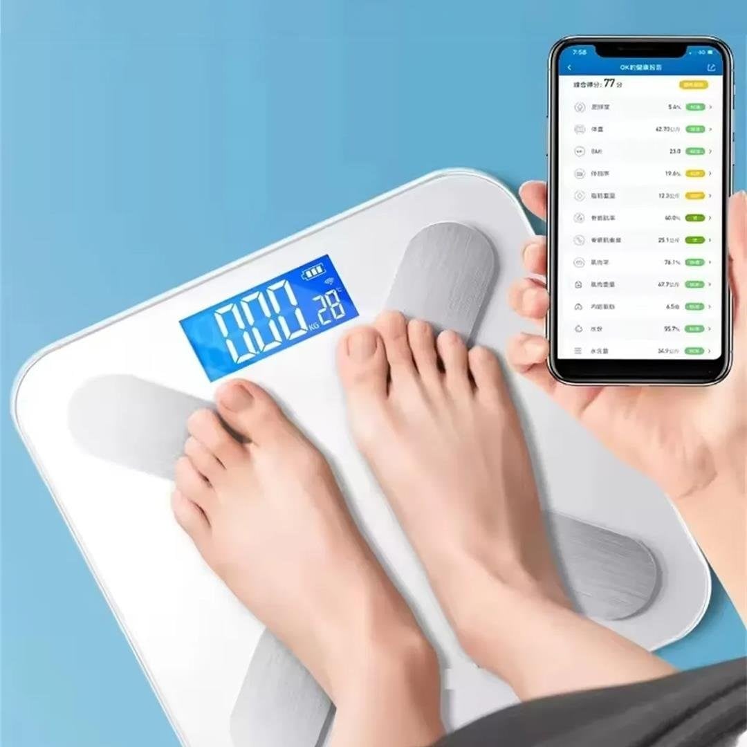 Powermaster PM-24963 Dijital Banyo Baskül Kilo Tartı Bluetooth Uygulama Destekli