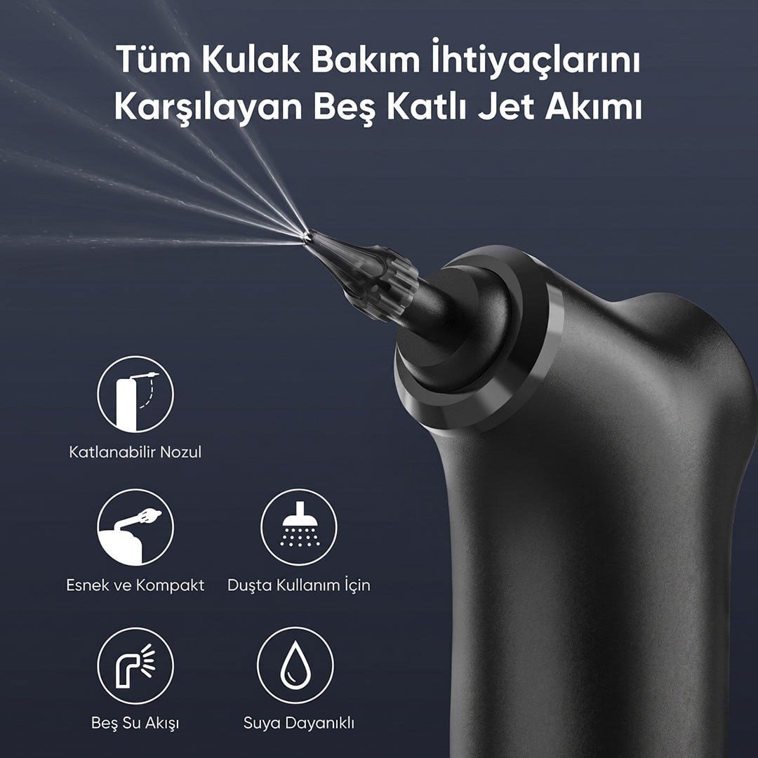 Powermaster PM-25472 Otomatik Kulak Yıkama ve Temizleme Cihazı