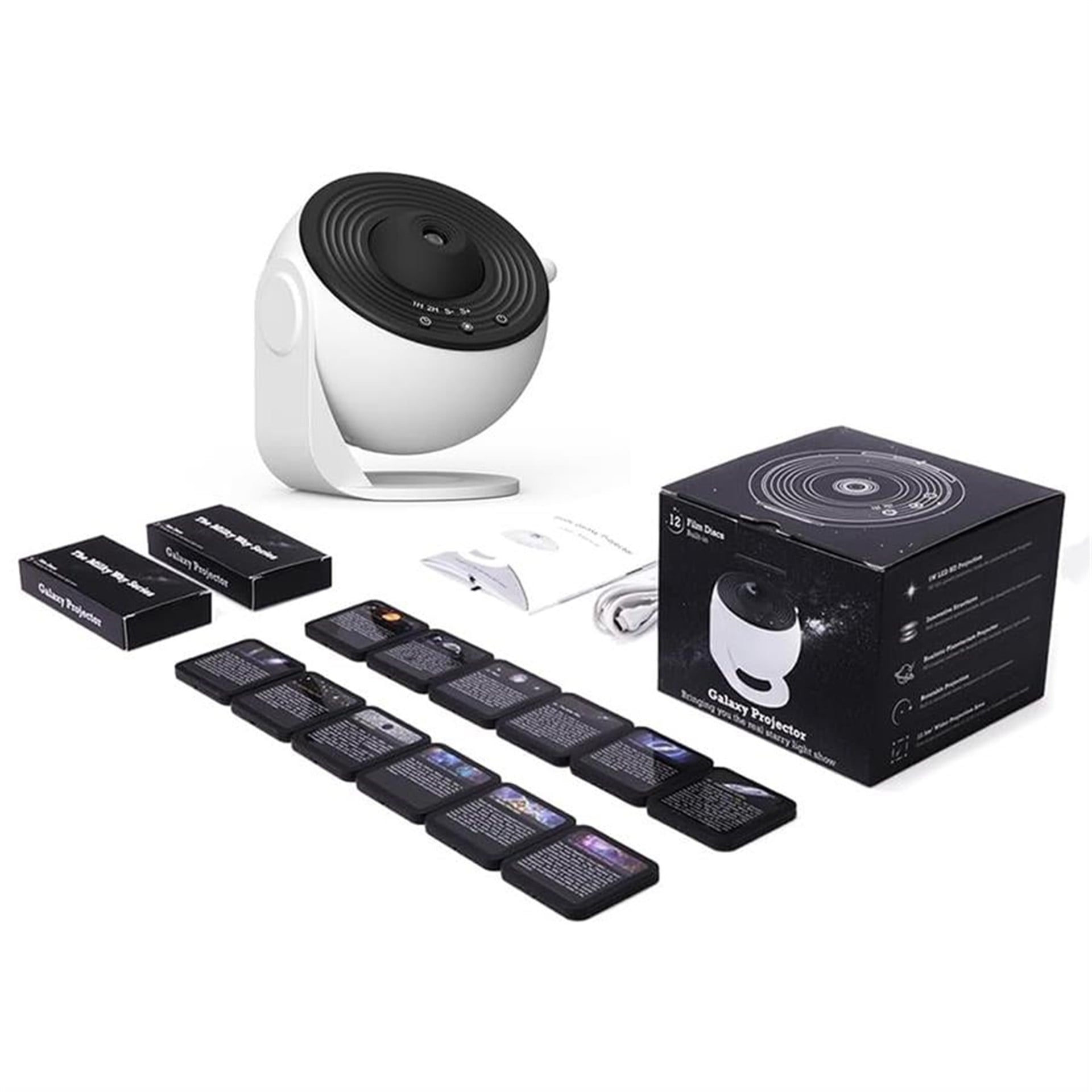 Powermaster PowerMaster PM-26368 Galaksi Yıldız Projektörlü Gece Lambası - Gece Lambaları
