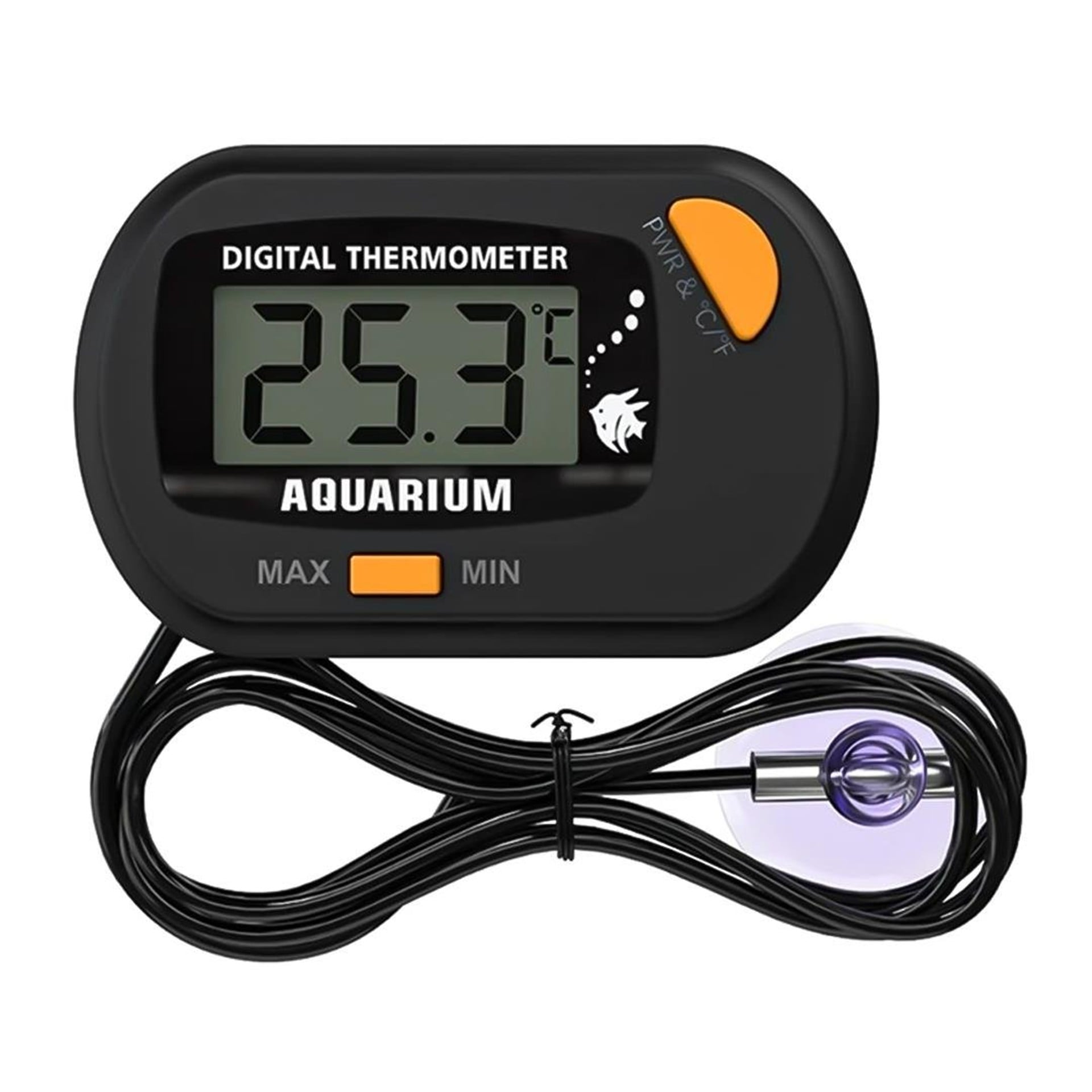 Powermaster PowerMaster PM-26614 Mini Lcd Dijital Problu Termometre Akvaryum Buzdolabı Otomobil Sera - Termometreler