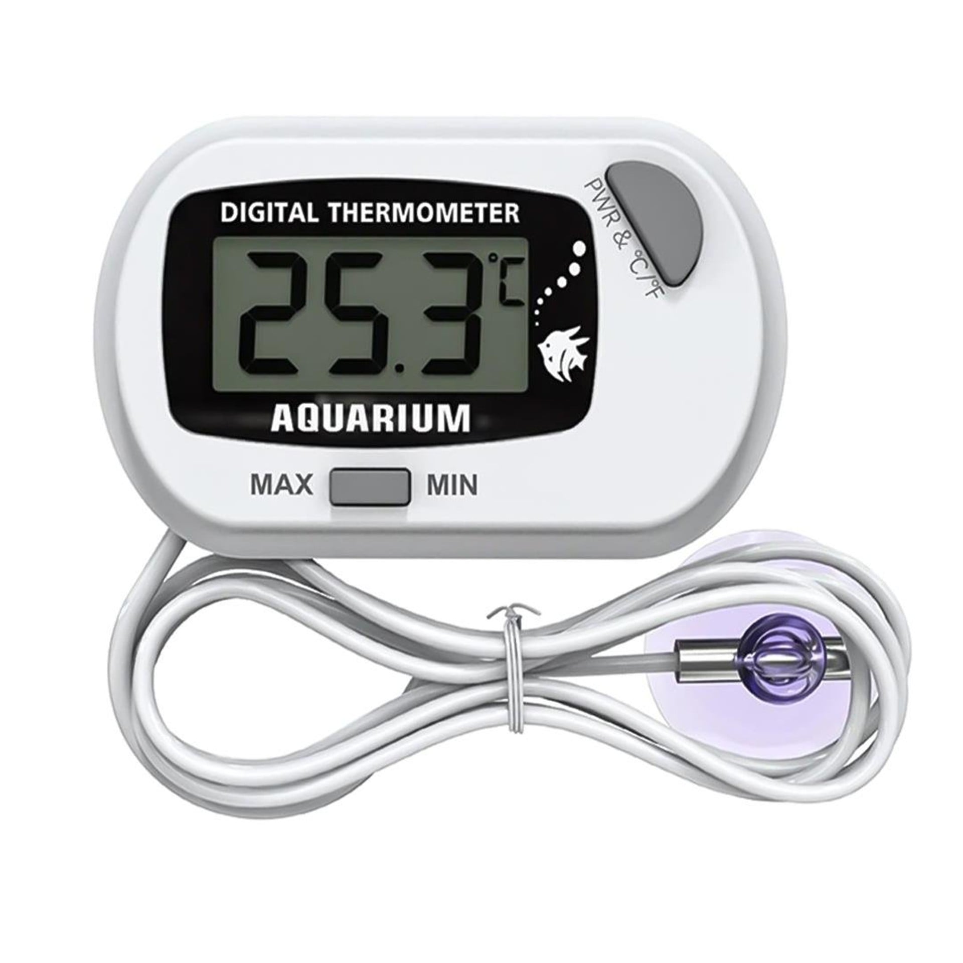 Powermaster PowerMaster PM-26616 Mini Lcd Dijital Problu Termometre Akvaryum Buzdolabı Otomobil Sera - Termometreler
