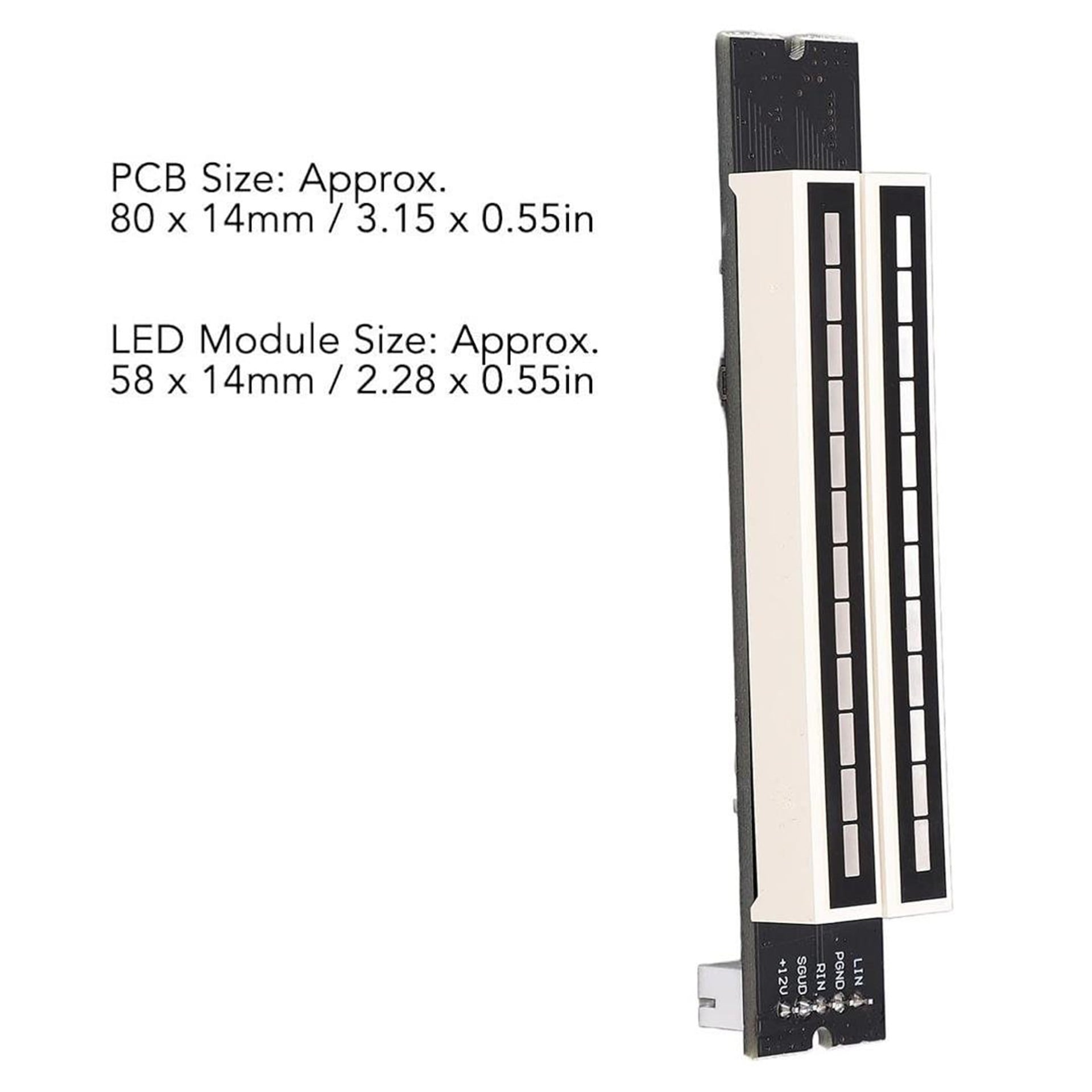Powermaster PowerMaster PM-26793 12Bit Led Müzik Seviyesi Gösterge Modülü Turuncu Kırmızı DC12Volt - Muhtelif Elektronik Malzeme