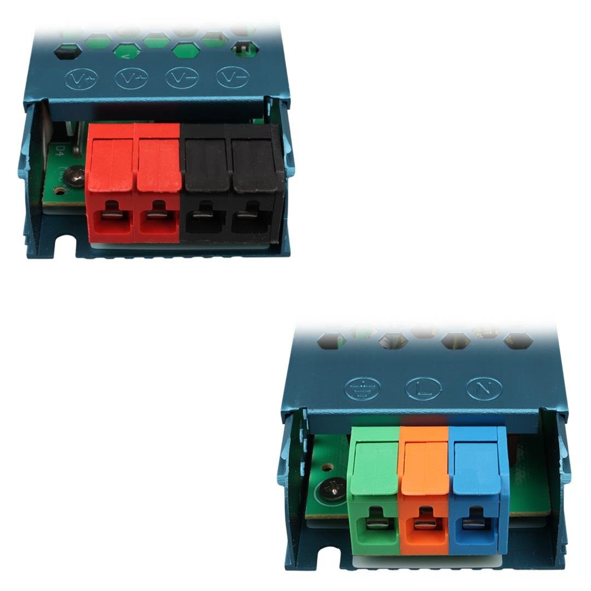 Powermaster PowerMaster PM-26829 12 Volt 8.5 Amper 100 Watt Slim Metal Kasa Adaptör 180x50x23mm - Metal Kasa Adaptörler