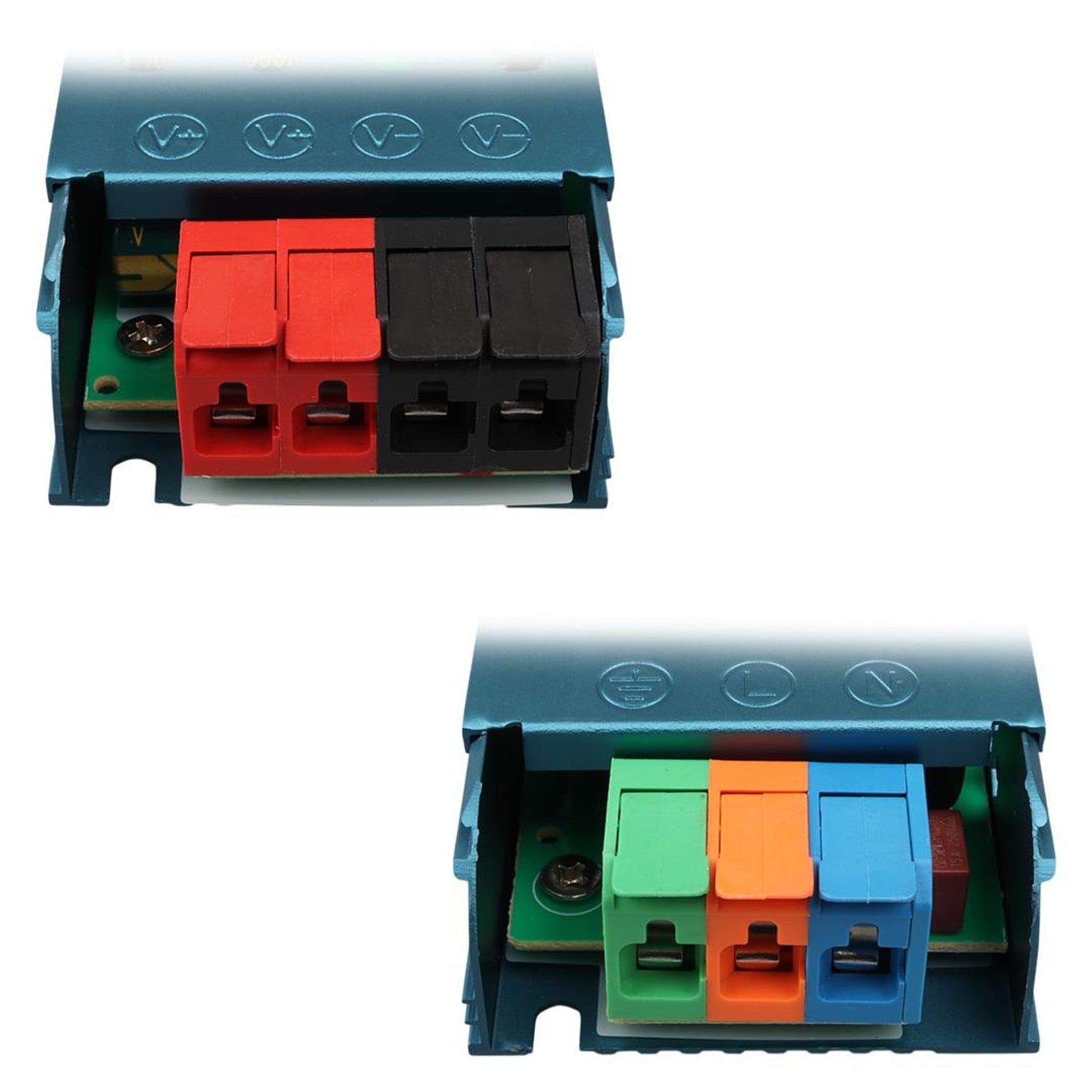 Powermaster PowerMaster PM-26830 12 Volt 10 Amper 120 Watt Slim Metal Kasa Adaptör 208x50x23mm - Metal Kasa Adaptörler