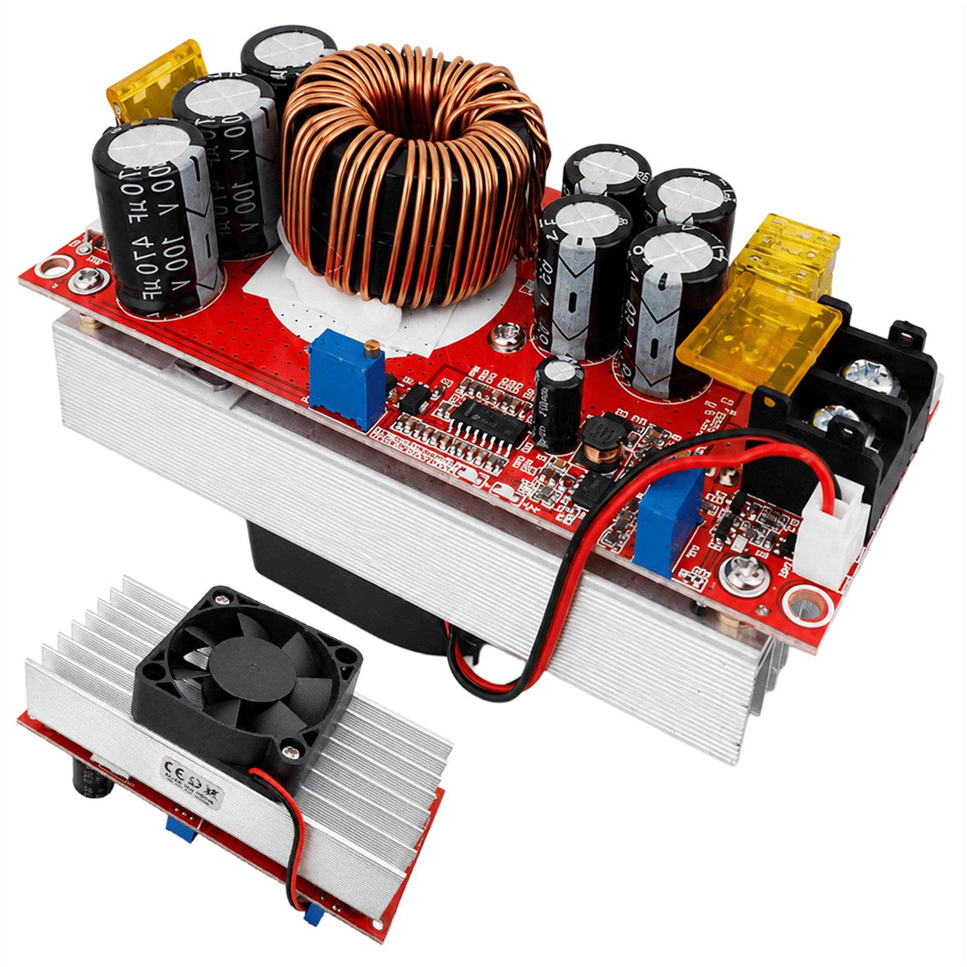 Powermaster Powermaster PM-28740 1500 Watt 20 Amper 10-60V to 12-90V Ayarlanabilir Boost (Yükseltici) Modül - Elektronik Modüller