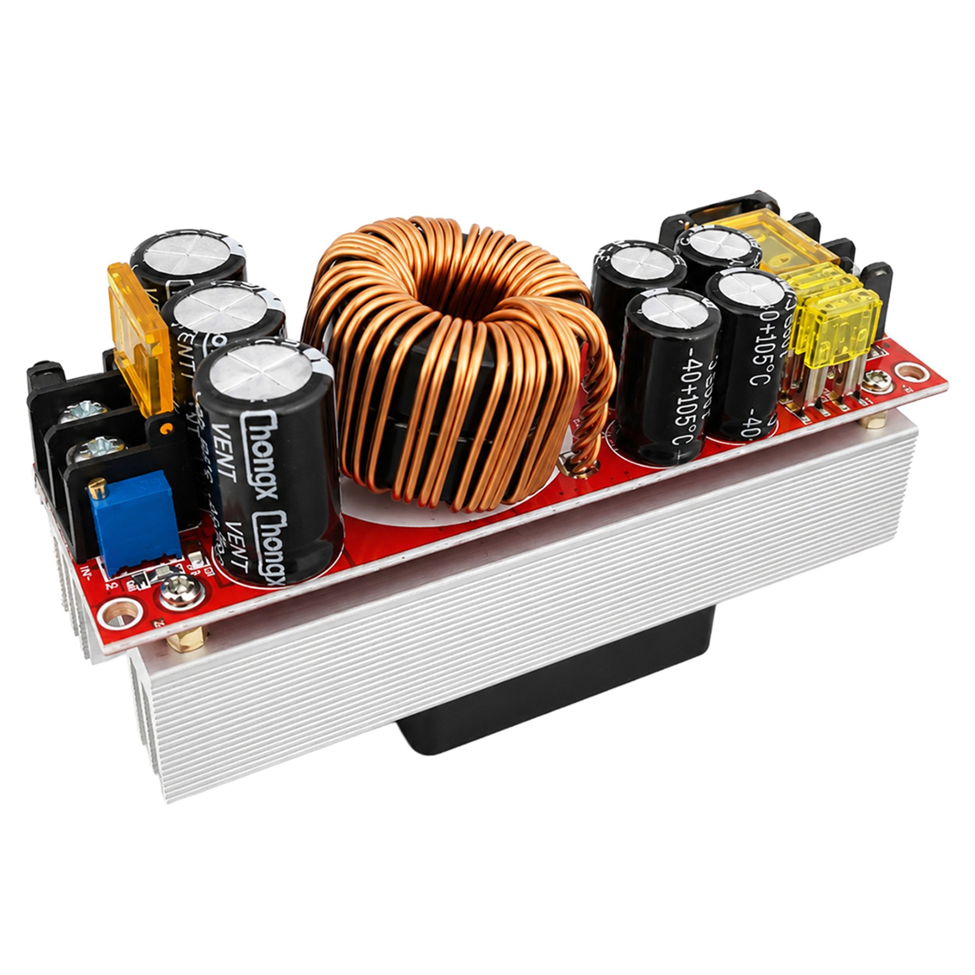 Powermaster Powermaster PM-28740 1500 Watt 20 Amper 10-60V to 12-90V Ayarlanabilir Boost (Yükseltici) Modül - Elektronik Modüller