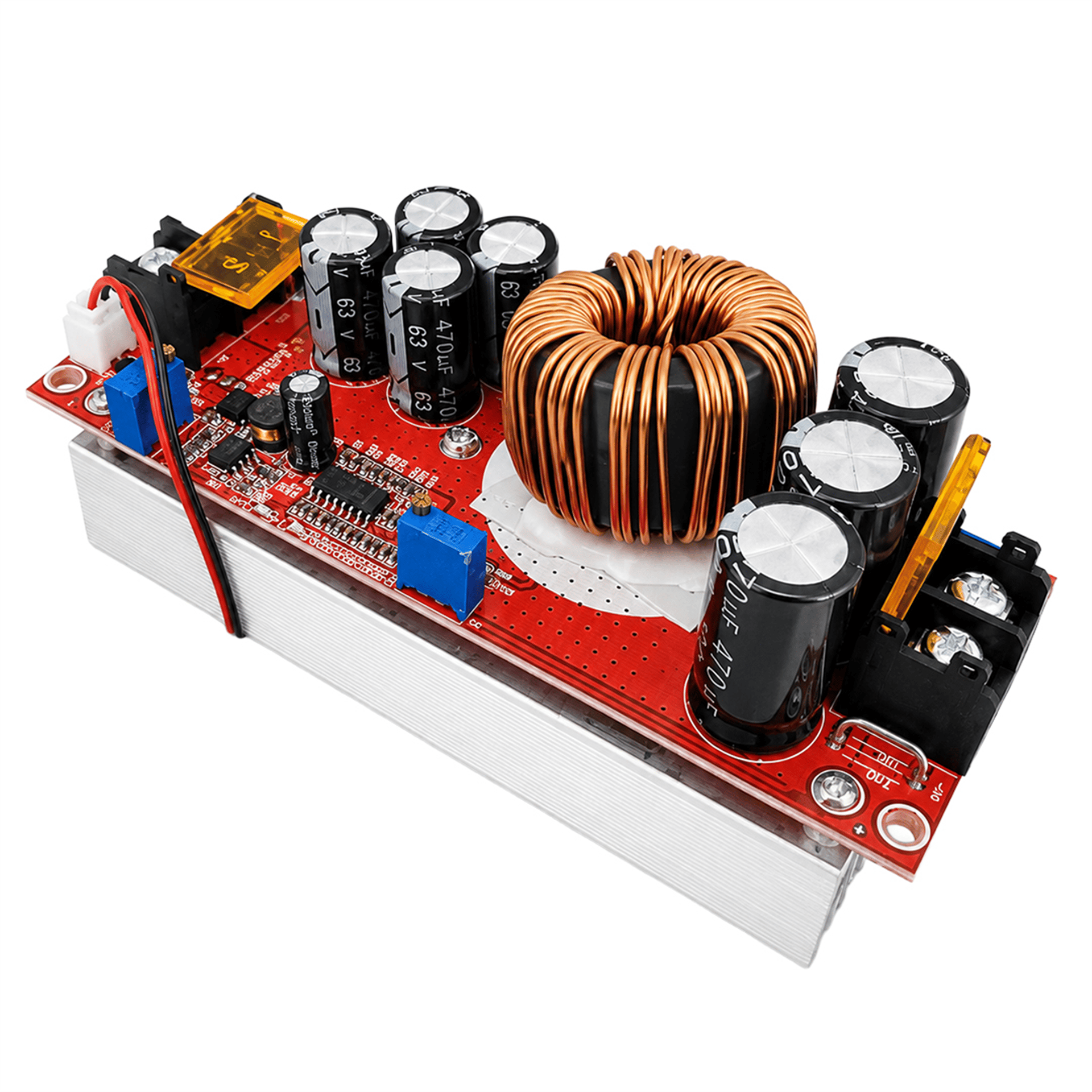 Powermaster Powermaster PM-28740 1500 Watt 20 Amper 10-60V to 12-90V Ayarlanabilir Boost (Yükseltici) Modül - Elektronik Modüller