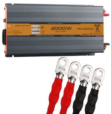 POWERMASTER PM-3000A 12 VOLT 3000 WATT POWER INVERTER (İNGİLİZ SOKET)