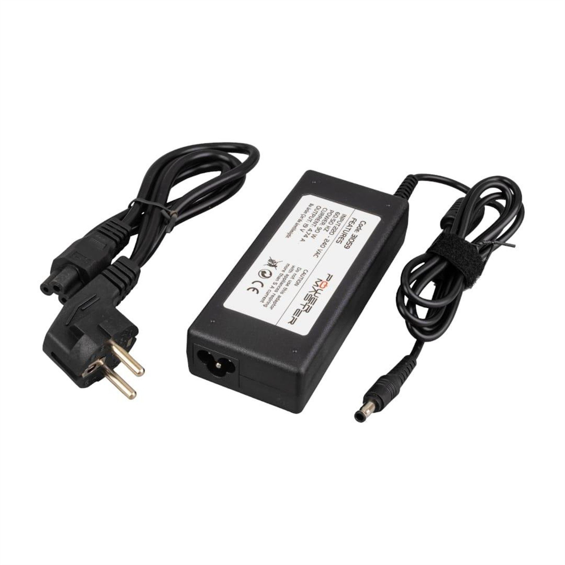 Powermaster Powermaster PM-31059 19 Volt - 4.74 Amper 5.5*3.0 Mm Uçlu Adaptör (Samsung Notebook) - Laptop Adaptörleri