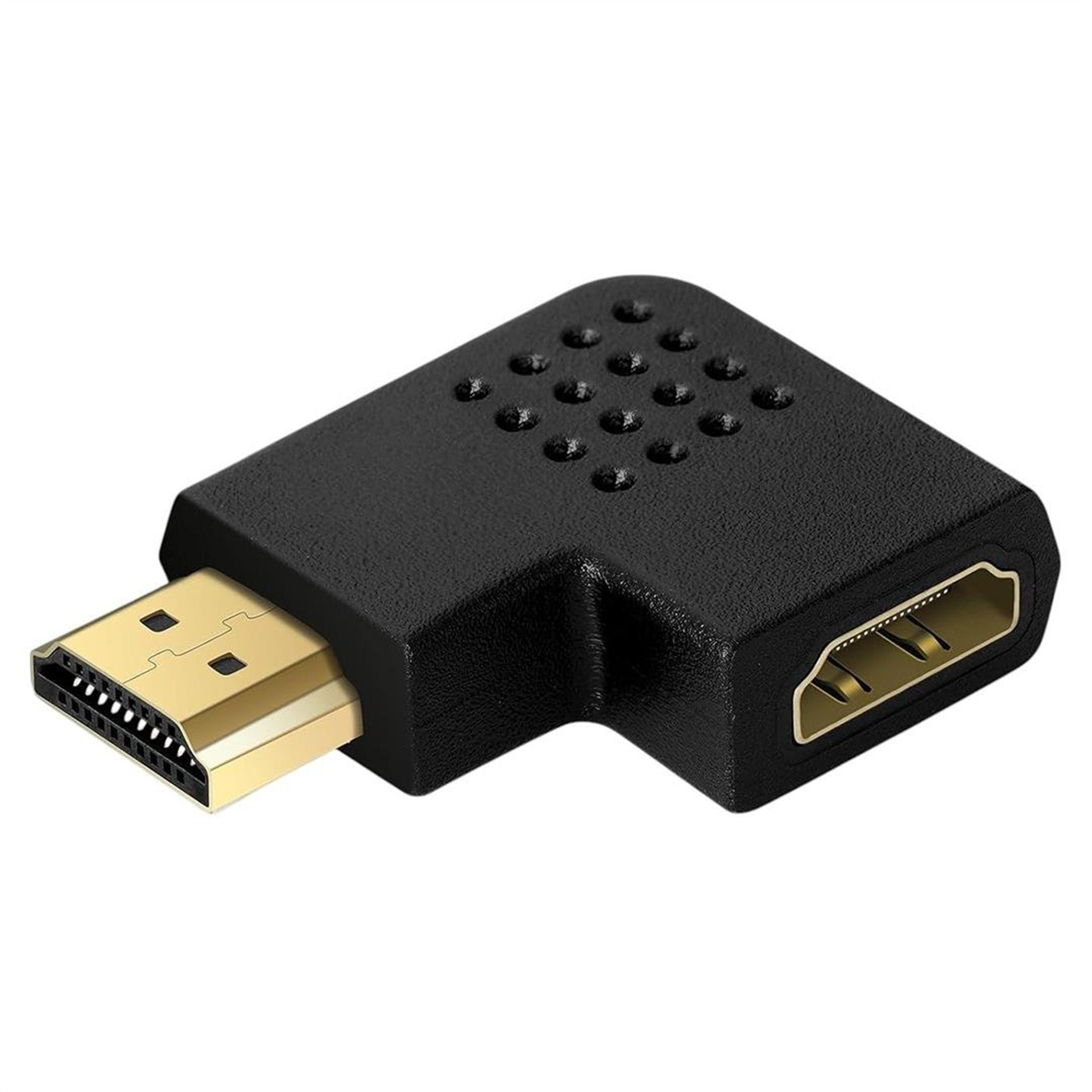 Powermaster PowerMaster PM-31347 HDMI Dişi Erkek Ara L Tip 90 Derece - Fiş - Jack - Şase