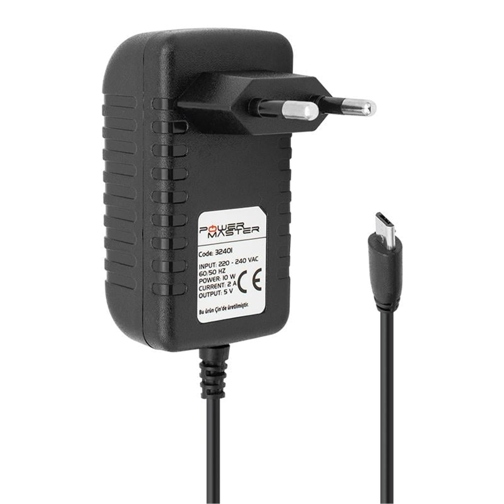 Powermaster Powermaster PM-32401 15 Volt - 2 Amper Micro Usb Uç Tablet Adaptörü - Adaptörler