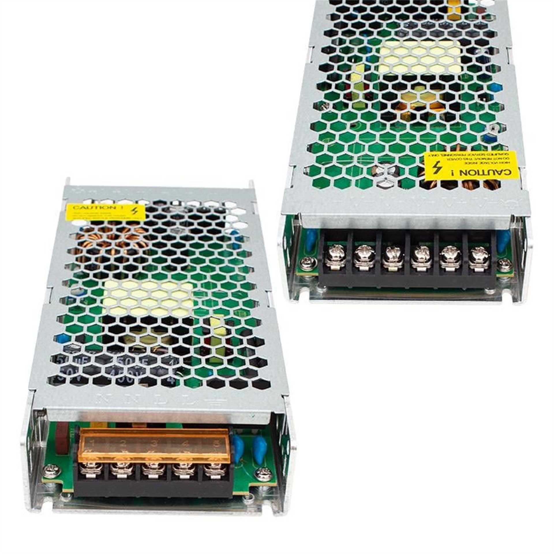 Powermaster Powermaster PM-33297 5 Volt - 80 Amper - 400 Watt Slim Metal Kasa Adaptör (P10 Paneller İçin) - Metal Kasa Adaptörler