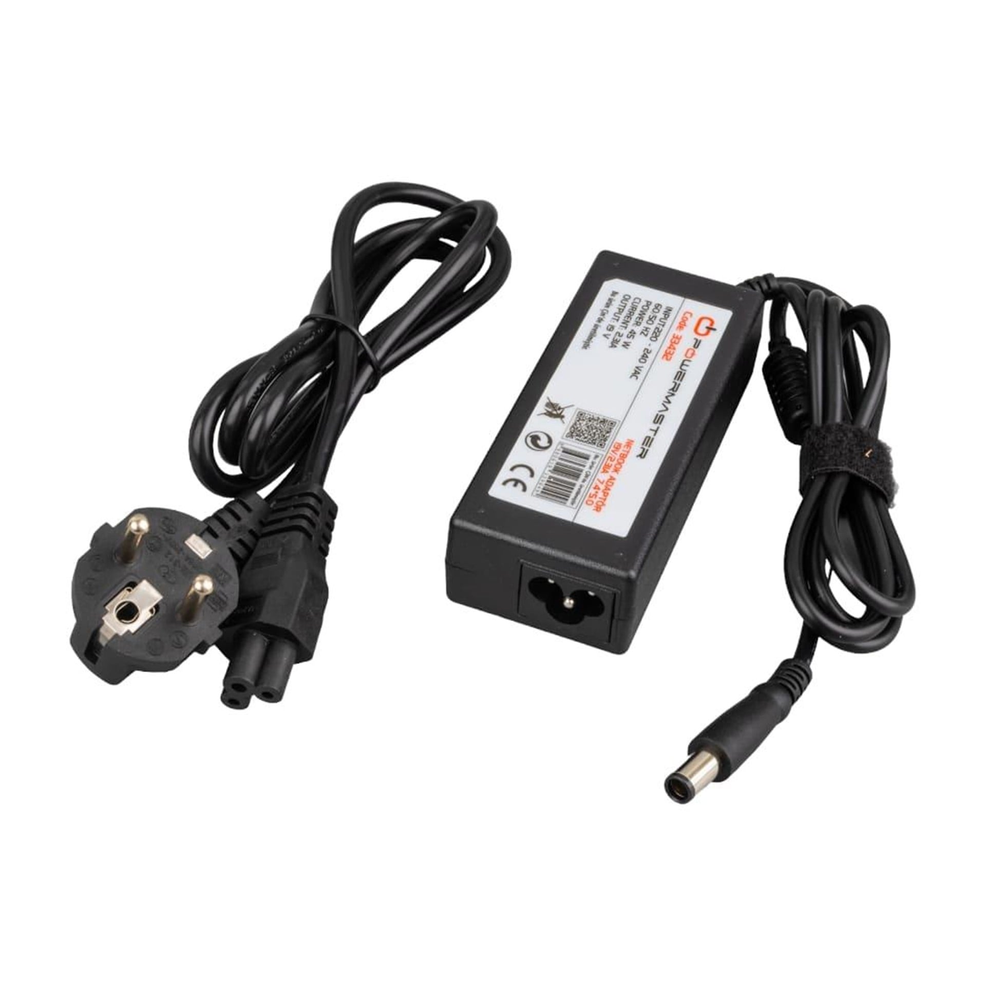 Powermaster Powermaster PM-33432 19.5 Volt - 2.31 Amper 7.4*5.0 Mm Uçlu Adaptör (Dell Notebook) - Adaptörler