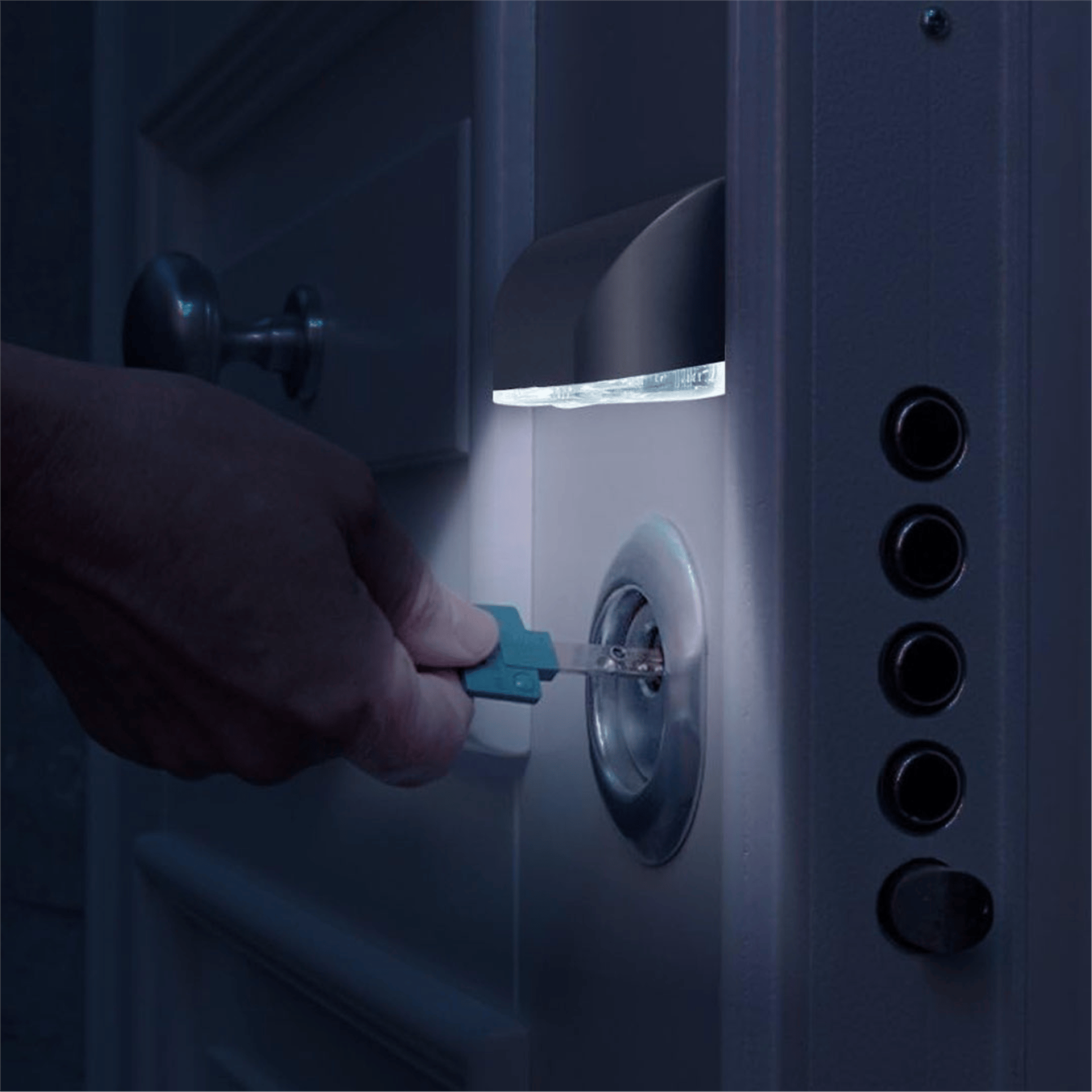 Powermaster Powermaster PM-37708 Hareket Sensörlü 4 LED'li Pratik Aydınlatma - Ledli Lambalar