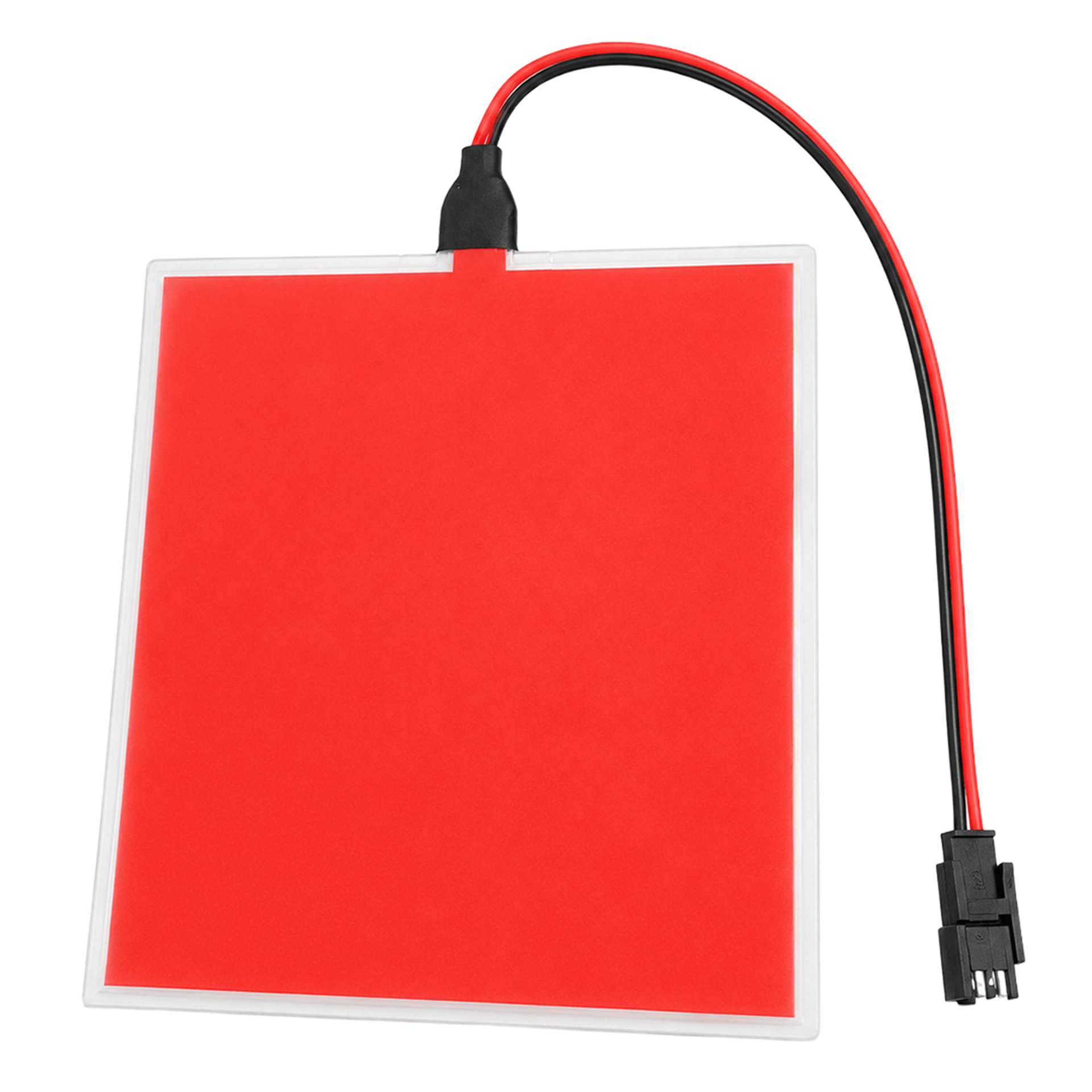 Powermaster Powermaster PM-37728 100x100mm Elektrominesans (EL) 3V Led Panel Kırmızı Aydınlatmalı Esnek Yapı - Ev ve Yaşam
