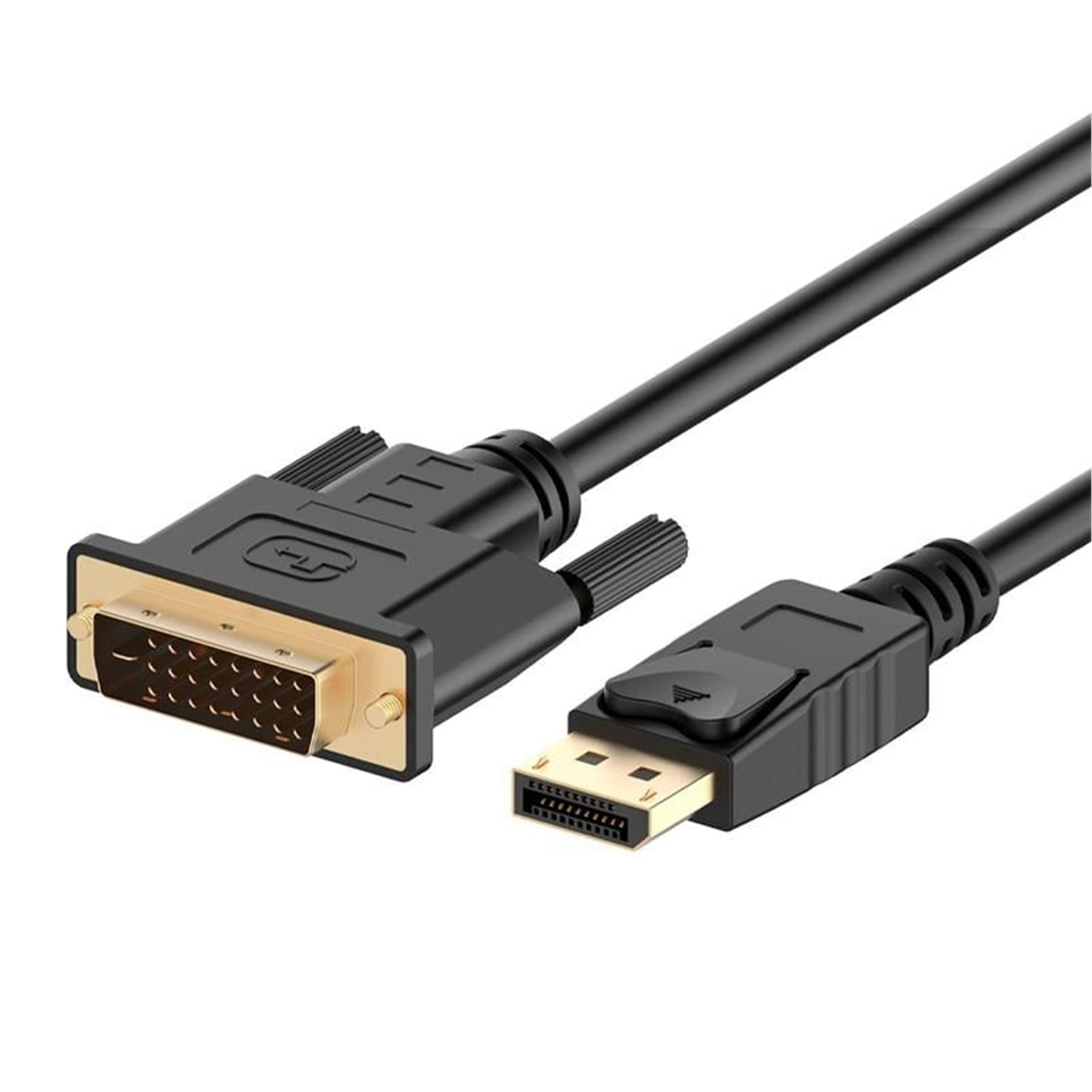 Powermaster PowerMaster PM-3783 DisplayPort DP to DVI-D 24+1 Pasif Çevirici Dönüştürücü Kablo 1.8 Metre - Çevirici Dağıtıcı