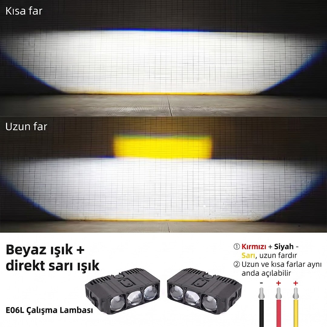 Reyonex POWERMASTER PM-37848 12V MOTOSİKLET/ARABA LED AYDINLATMA - Motosiklet Aksesuarları