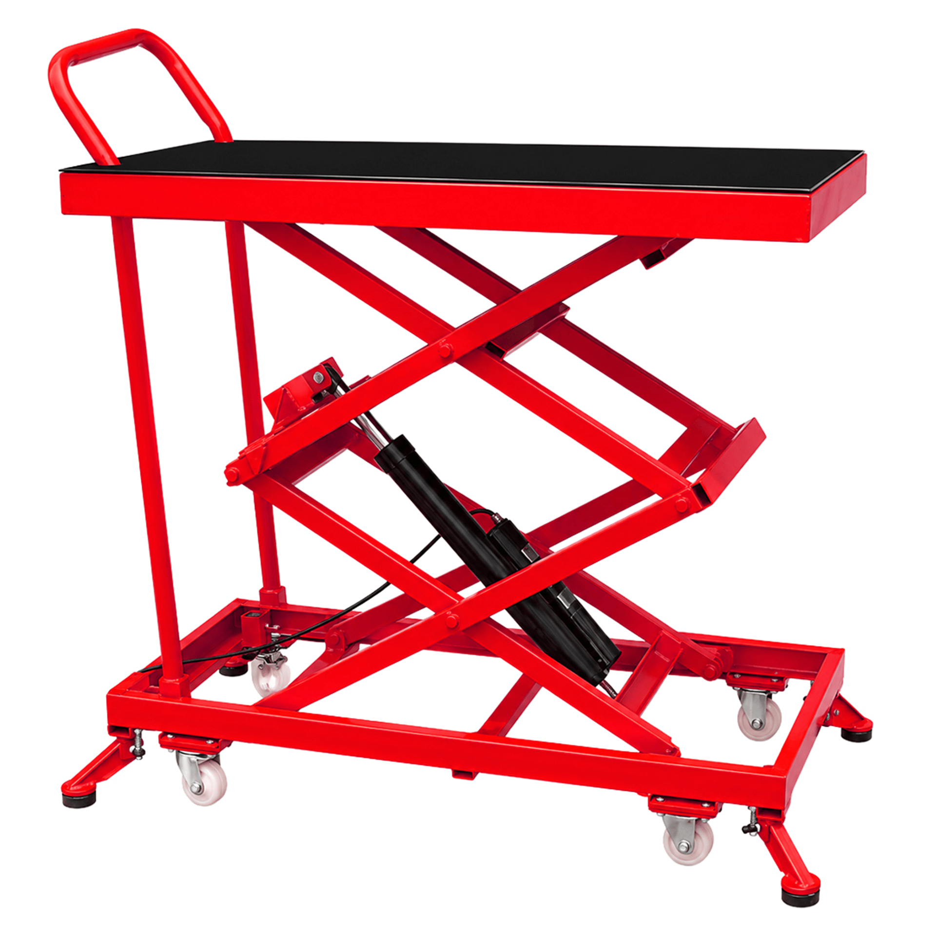 Powermaster Powermaster PM-37866 Motorlu Elektrikli Hidrolik Lift Yük Kaldırma Platformu 500W 500KG Kapasiteli - Hırdavat Ekipmanları Diğer