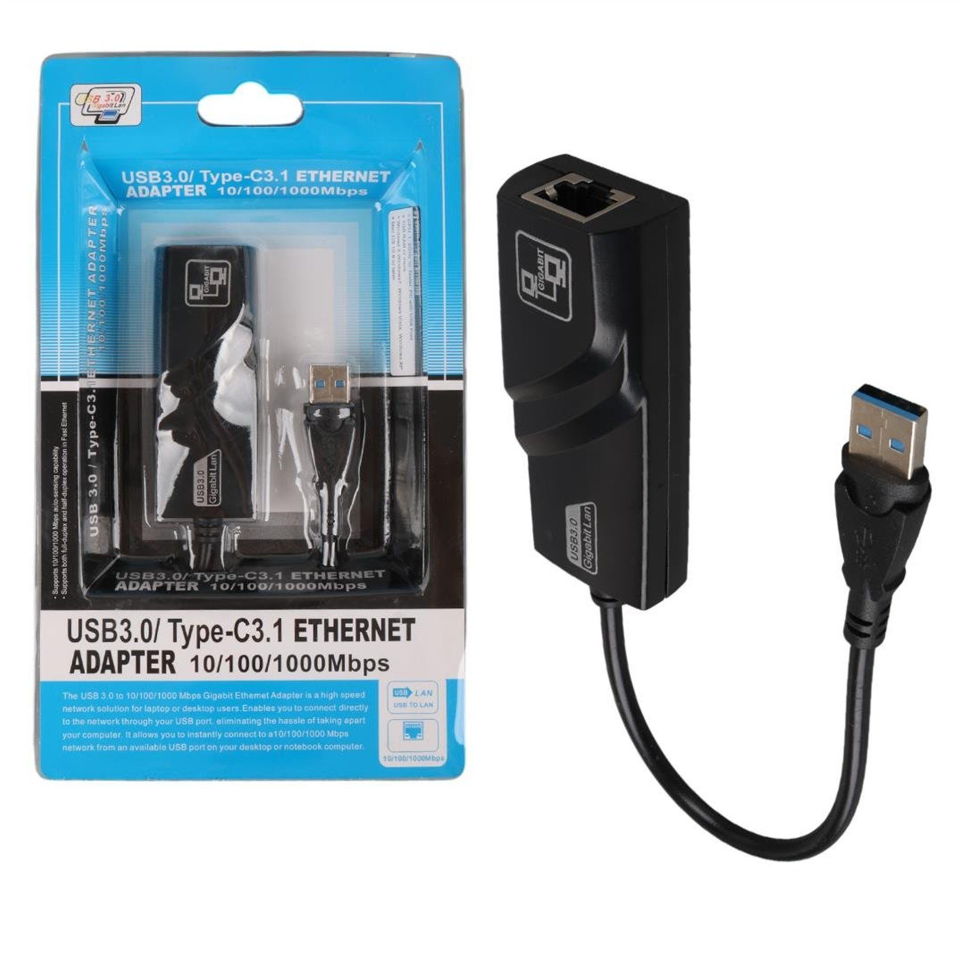 Powermaster Powermaster PM-3851 Gigabit USB 3.0 Kablosuz Adaptör - Wireless Adaptör