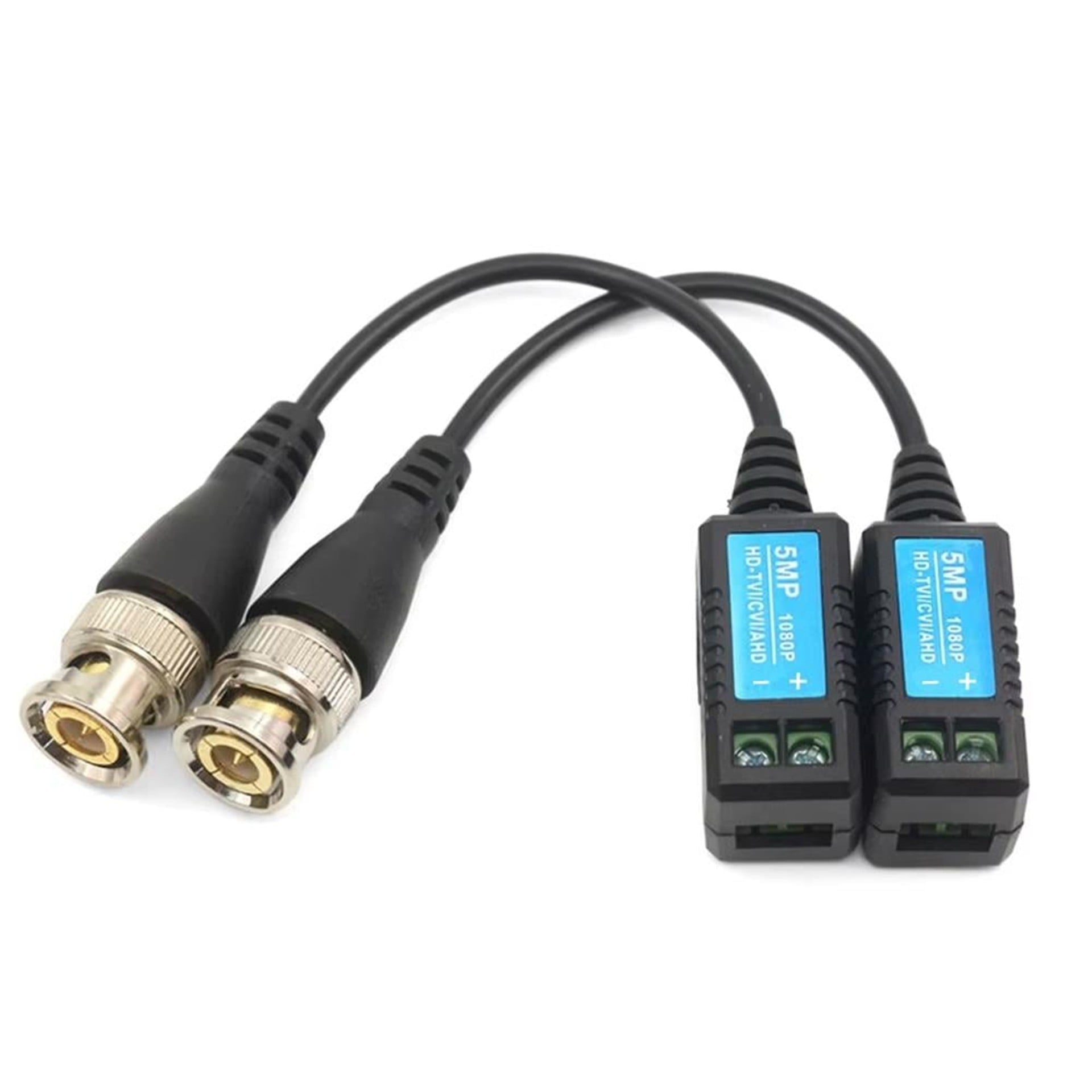 Powermaster Powermaster PM-3895 Max. 400 Metre HD-TVI-CVI-AHD-CVBS Video Balun - Fiş - Jack - Şase