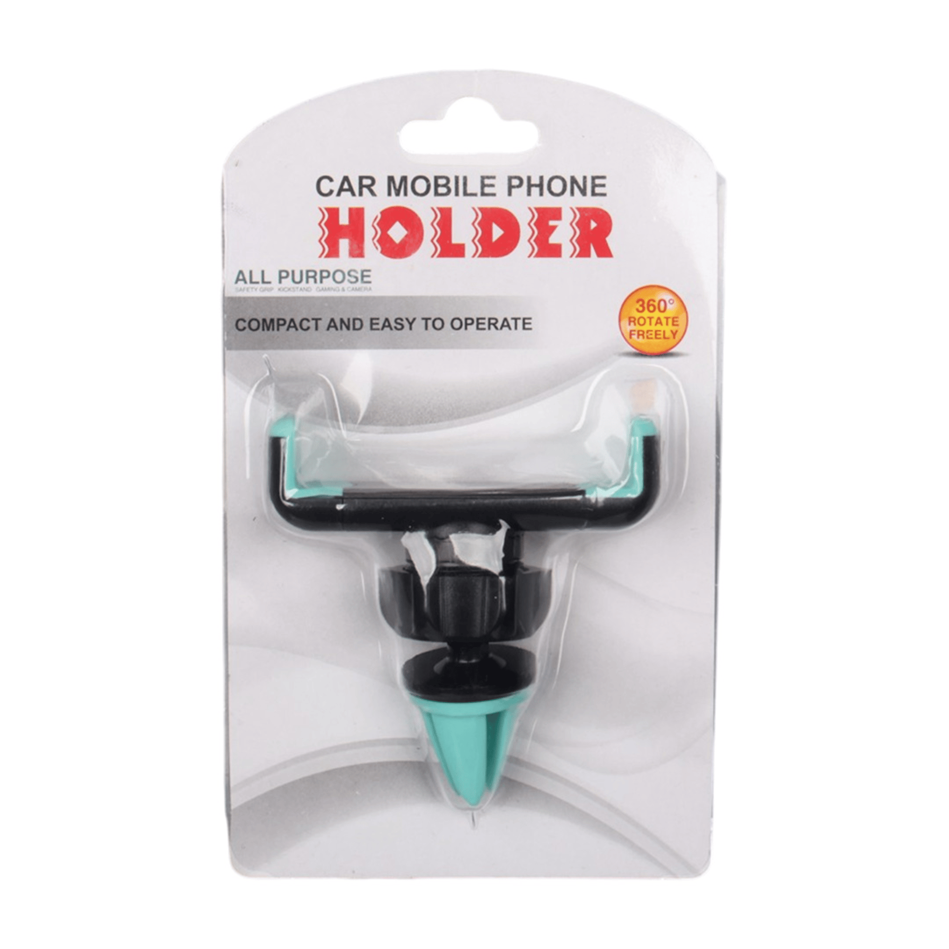 Powermaster Powermaster PM-39119 Plastik 360 Derece Dönebilen Ayarlanabilir Kıskaçlı Araç İçi Telefon Tutucu - Telefon Tutacakları