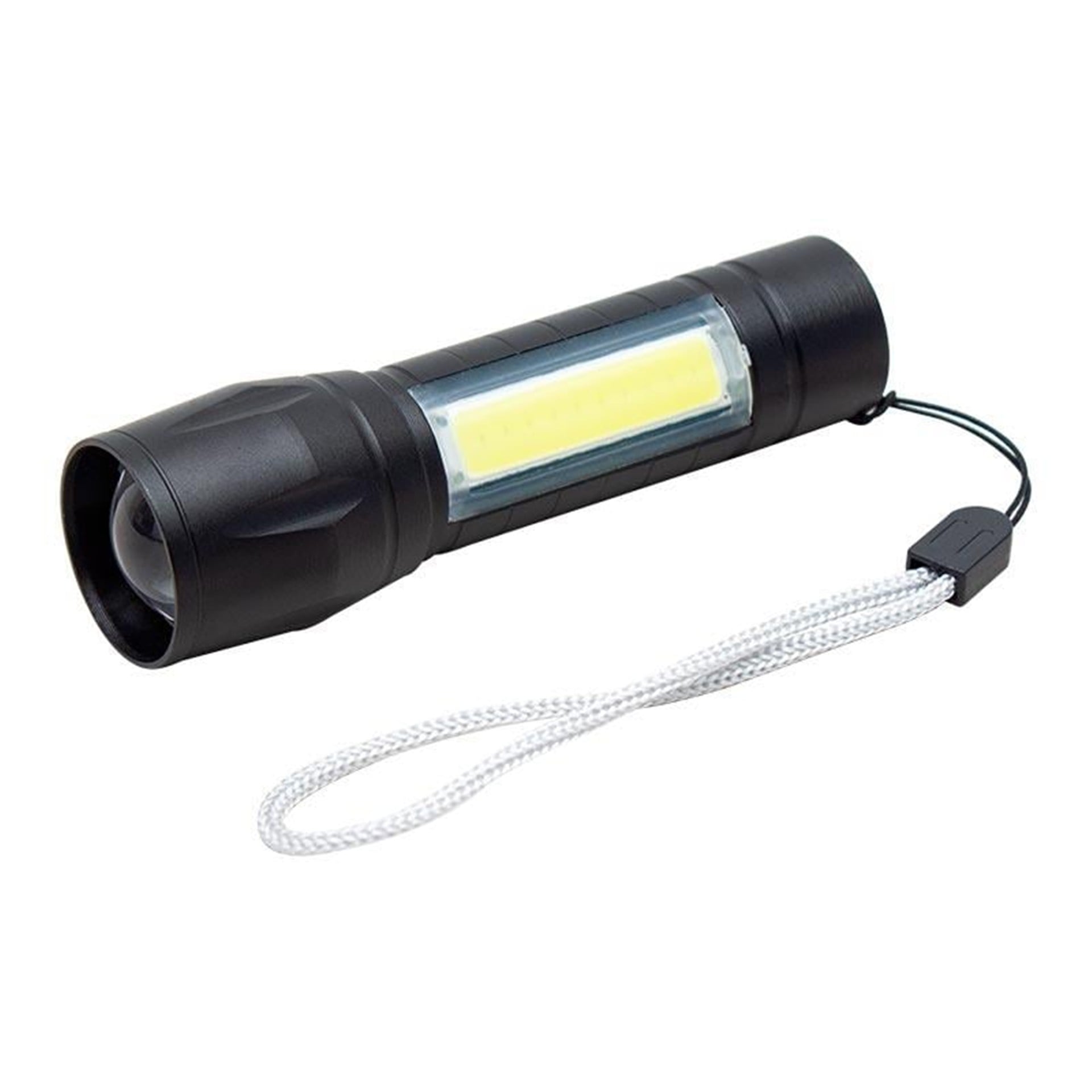 Powermaster Powermaster PM-4525 Metal Flashlight Power Ledli Şarjlı El Feneri - Fener ve Işıldaklar