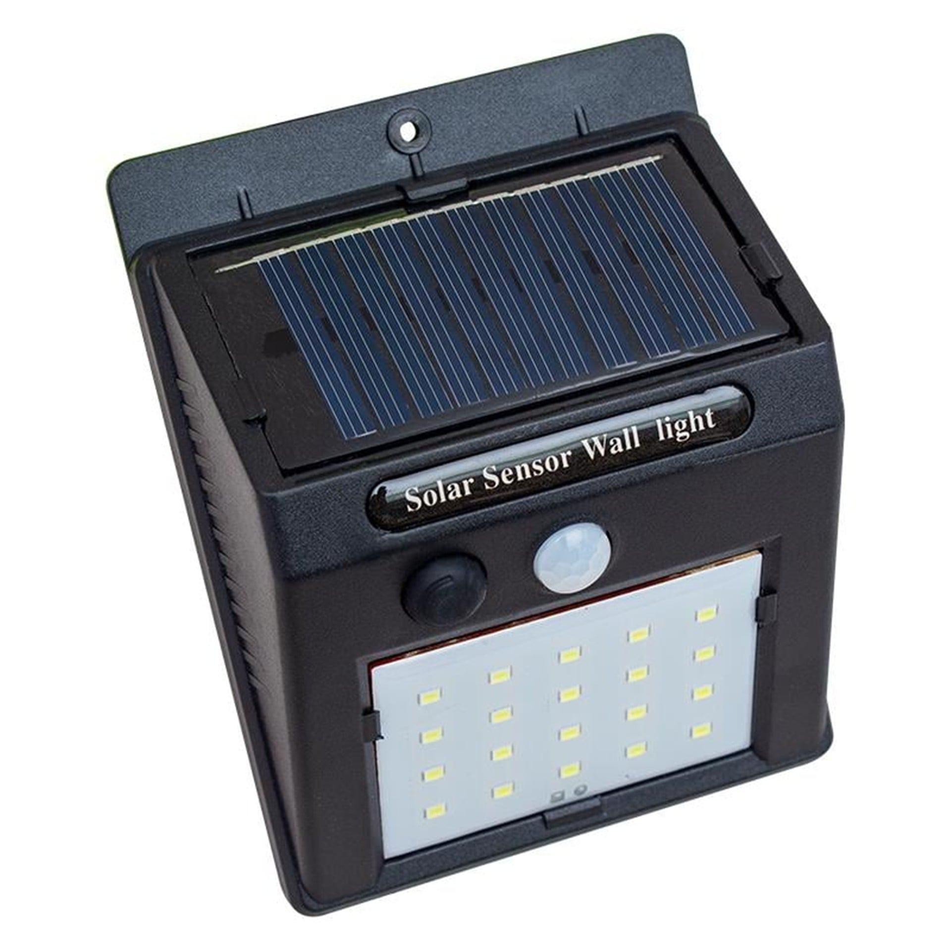 Powermaster Powermaster PM-4528 Solar Sensörlü Duvar Tipi 20 Ledli Beyaz Led Aplik - Ledli Lambalar