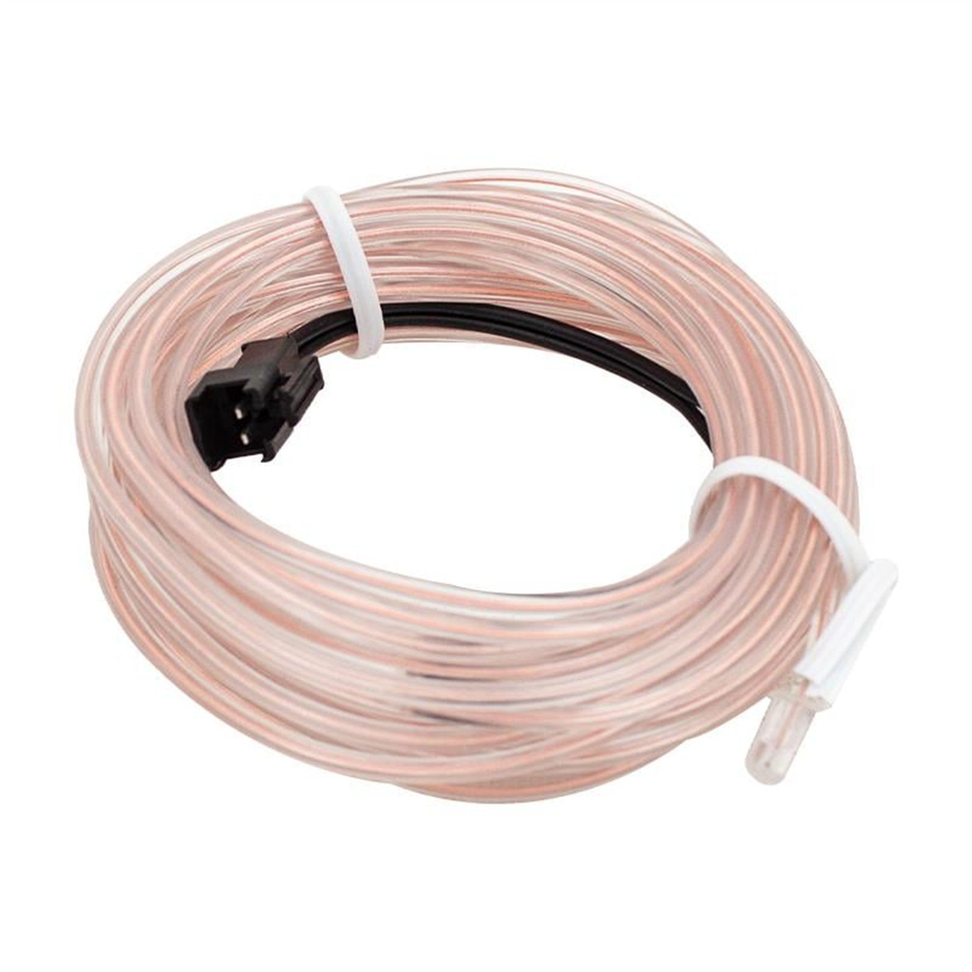 Powermaster Powermaster PM-6073 5 Metre 5 Volt USB Adaptörlü Neon Beyaz İp Aydınlatma - Neon Şerit Led