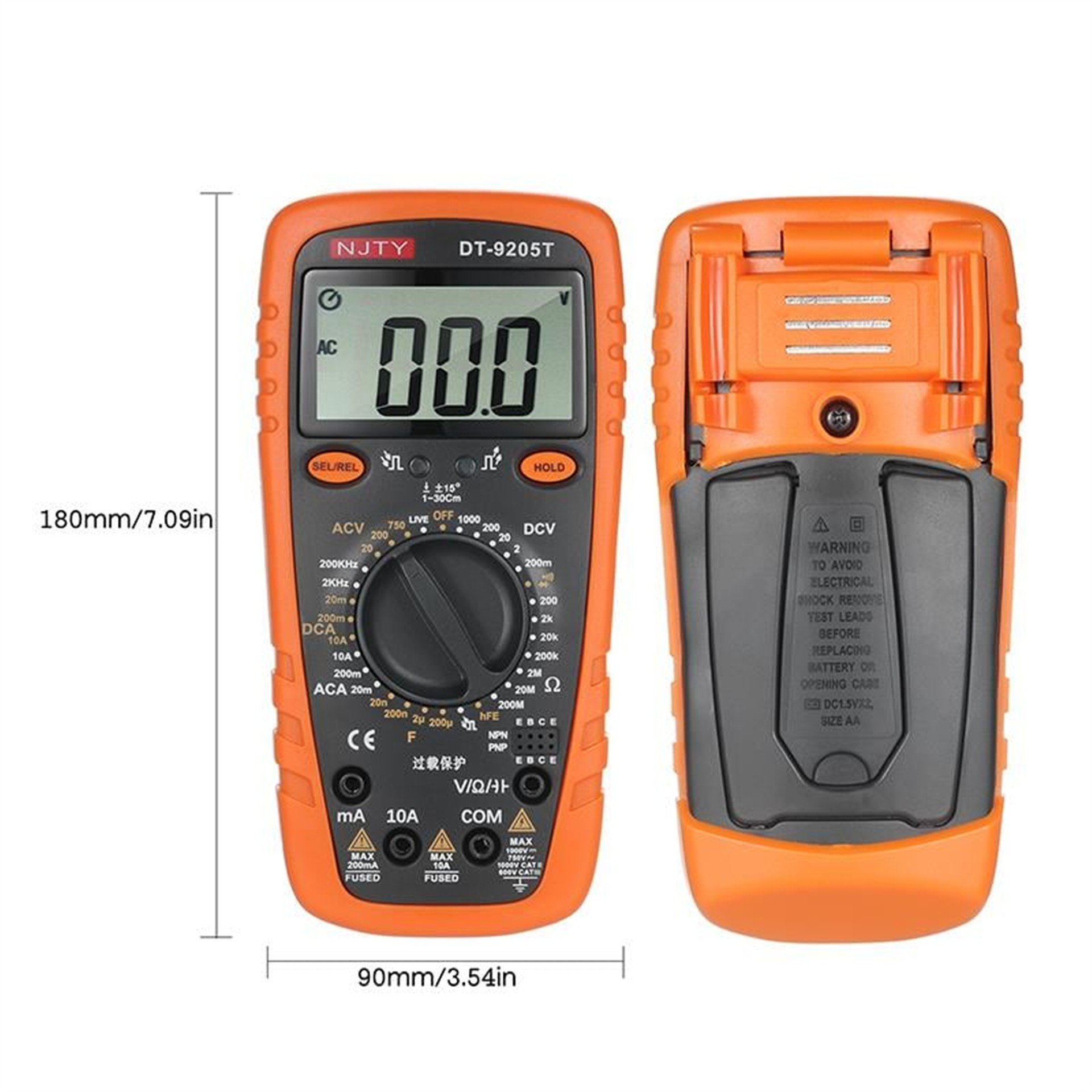 Powermaster Powermaster PM-6089 El Tipi Dijital Multimetre Ölçü Aleti - Ölçü Aletleri