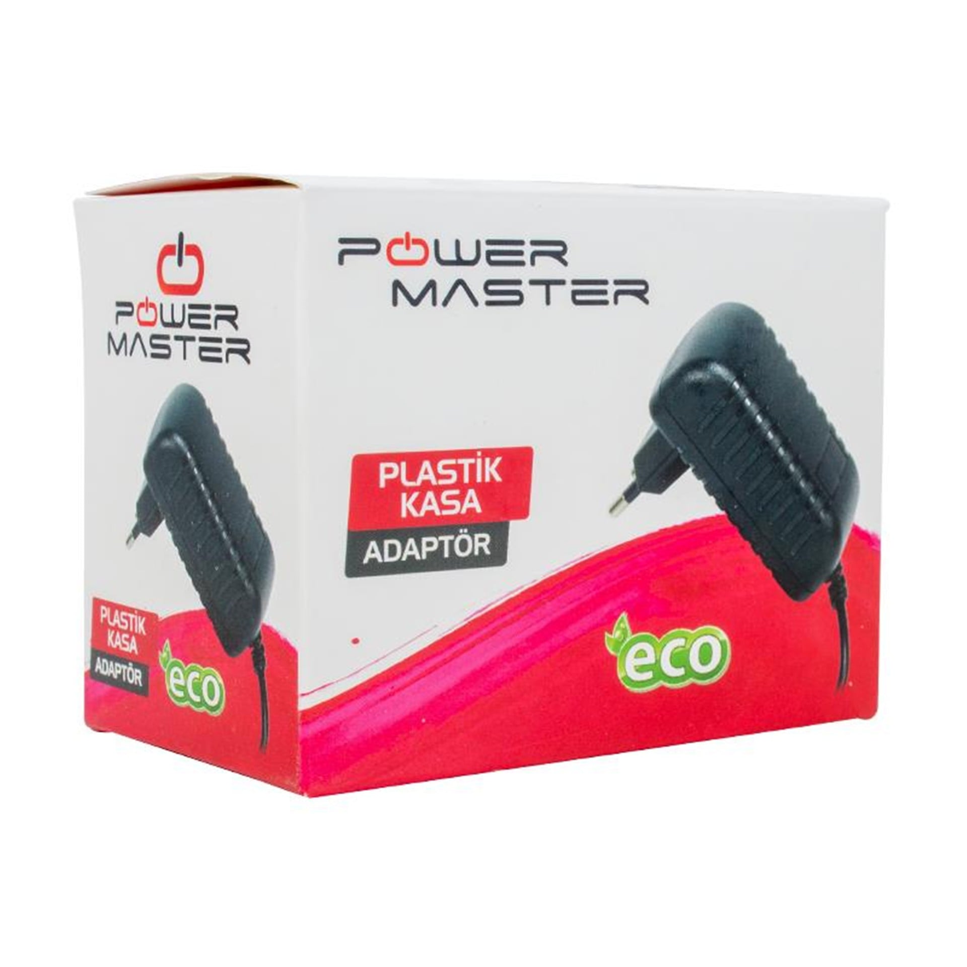 Powermaster Powermaster PM-620 18 Volt - 1 Amper 3.5*1.35 Mm Uçlu Plastik Kasa Priz Tipi Adaptör - Adaptörler