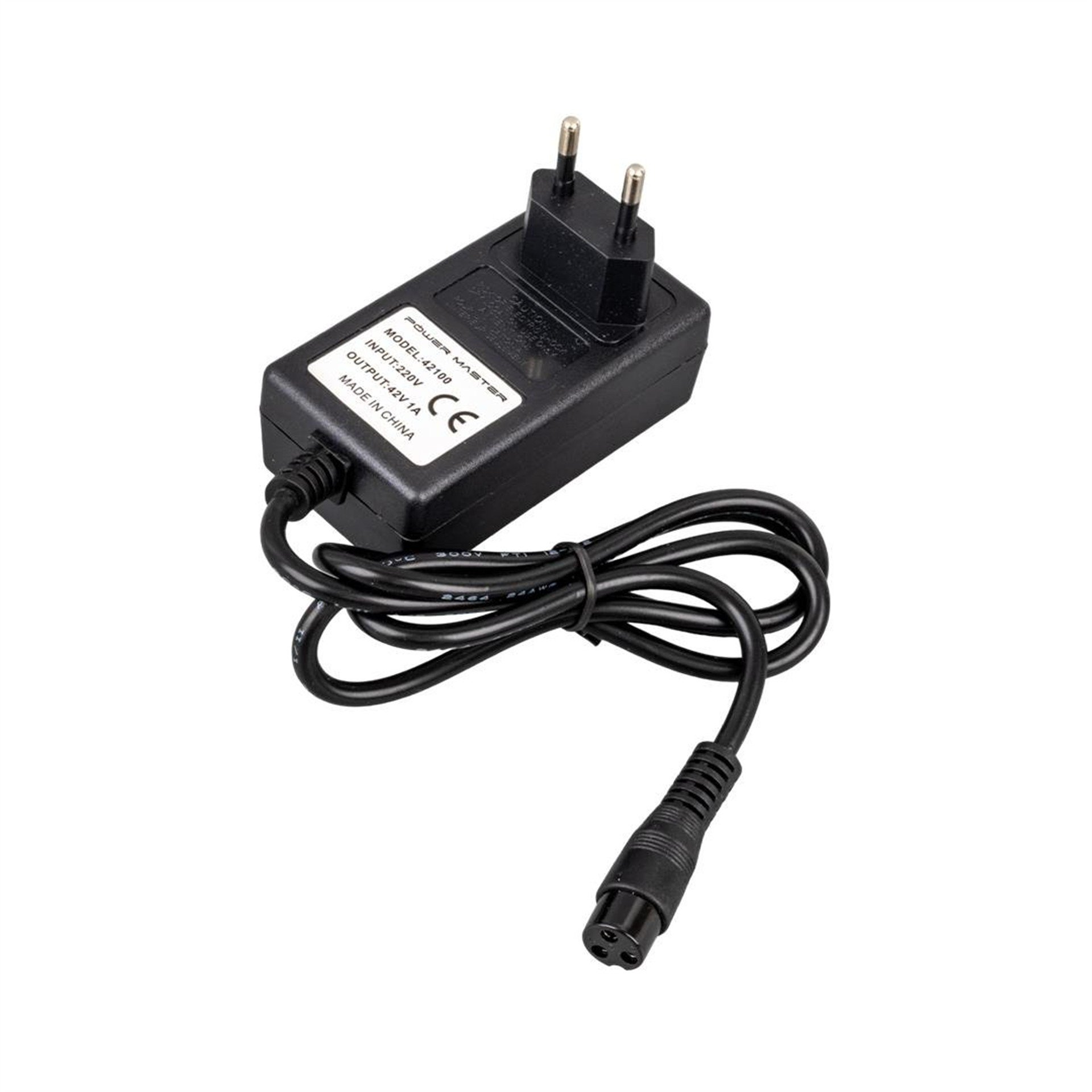Powermaster Powermaster PM-6226 42 Volt - 1 Amper 3 Pinli Priz Tipi Ginger Şarj Adaptörü - Matkap Adaptörü