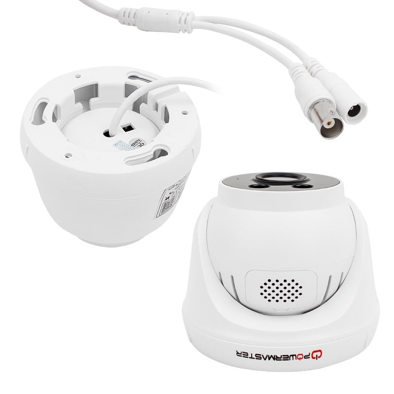 POWERMASTER PM-6386 60 SZE AHD 2 ARRAY ATOM 1080P COLOR PLASTİK DOME KAMERA (STARLİGHT)