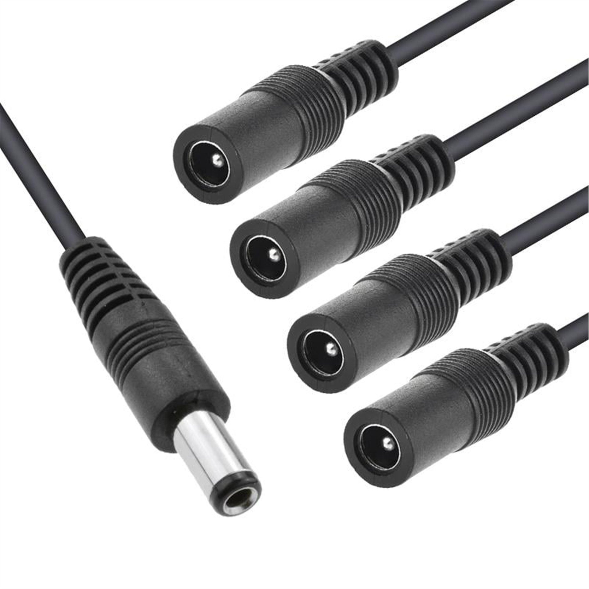 Powermaster Powermaster PM-7718 Power Erkek TO 4 Dişi Power Kablo Çoklayıcı - Fiş - Jack - Şase