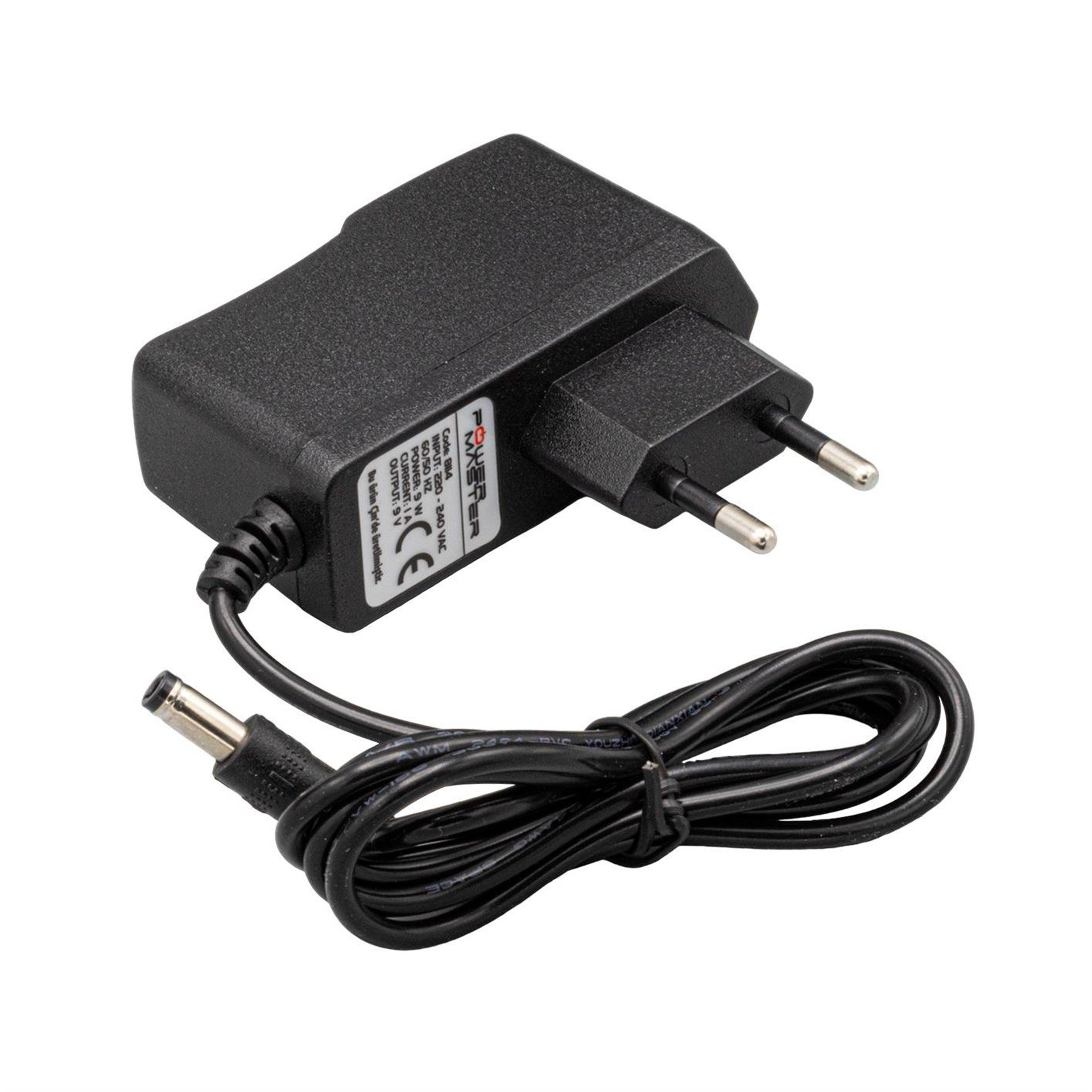 Powermaster Powermaster PM-8114 9 Volt - 1 Amper 5.5*2.5 Mm Uçlu Priz Tipi Adaptör - Adaptörler