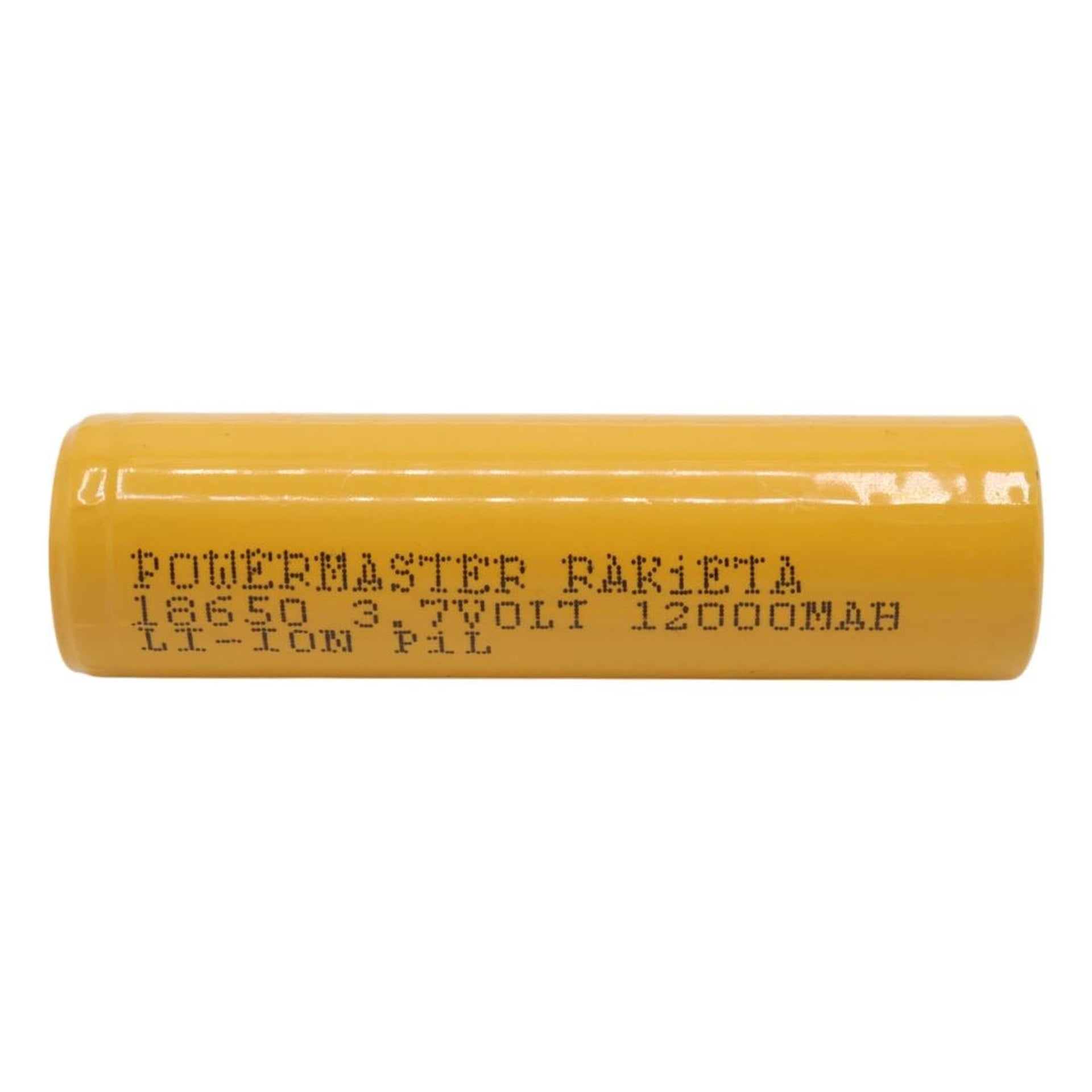 Powermaster PowerMaster PM-9599 Rakieta 3.7 Volt 1200mAh 18650 Başlıklı Şarj Edilebilir Lityum Pil (Tekli) - Şarjlı Piller