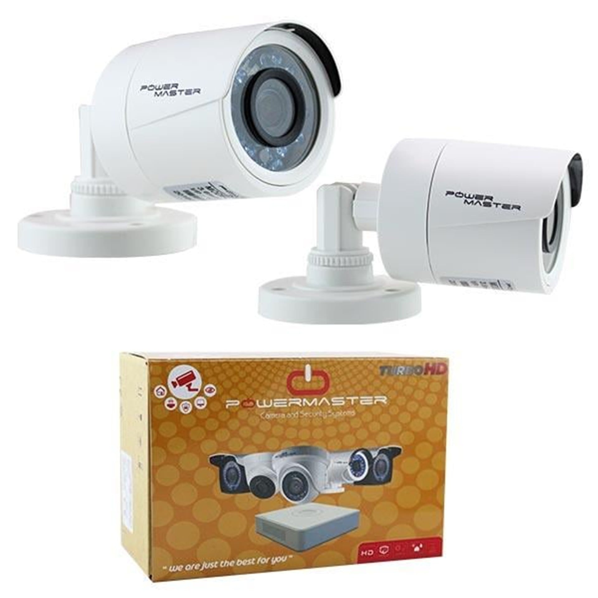 Powermaster Powermaster PM-TBDOT/PF 2 MP 4 in 1 Plastik Kasa Bullet Kamera - AHD Kameralar