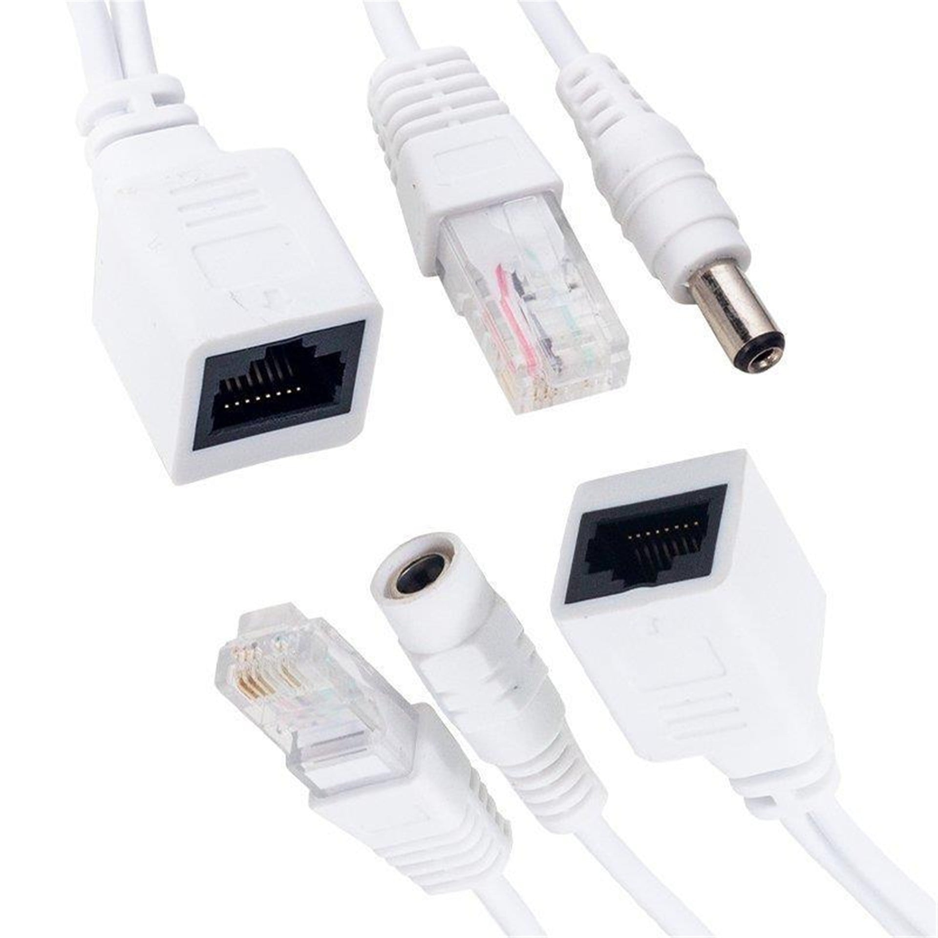 Powermaster Powermaster Poe IP Kamera Kablosu Dişi Power Uç Aktif Splitter - Güvenlik Ekipmanları