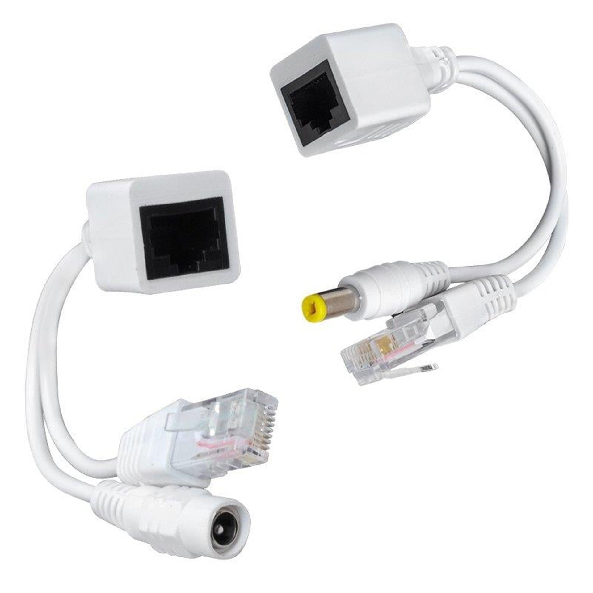 Powermaster Powermaster Poe IP Kamera Kablosu Dişi Power Uç Aktif Splitter - Güvenlik Ekipmanları