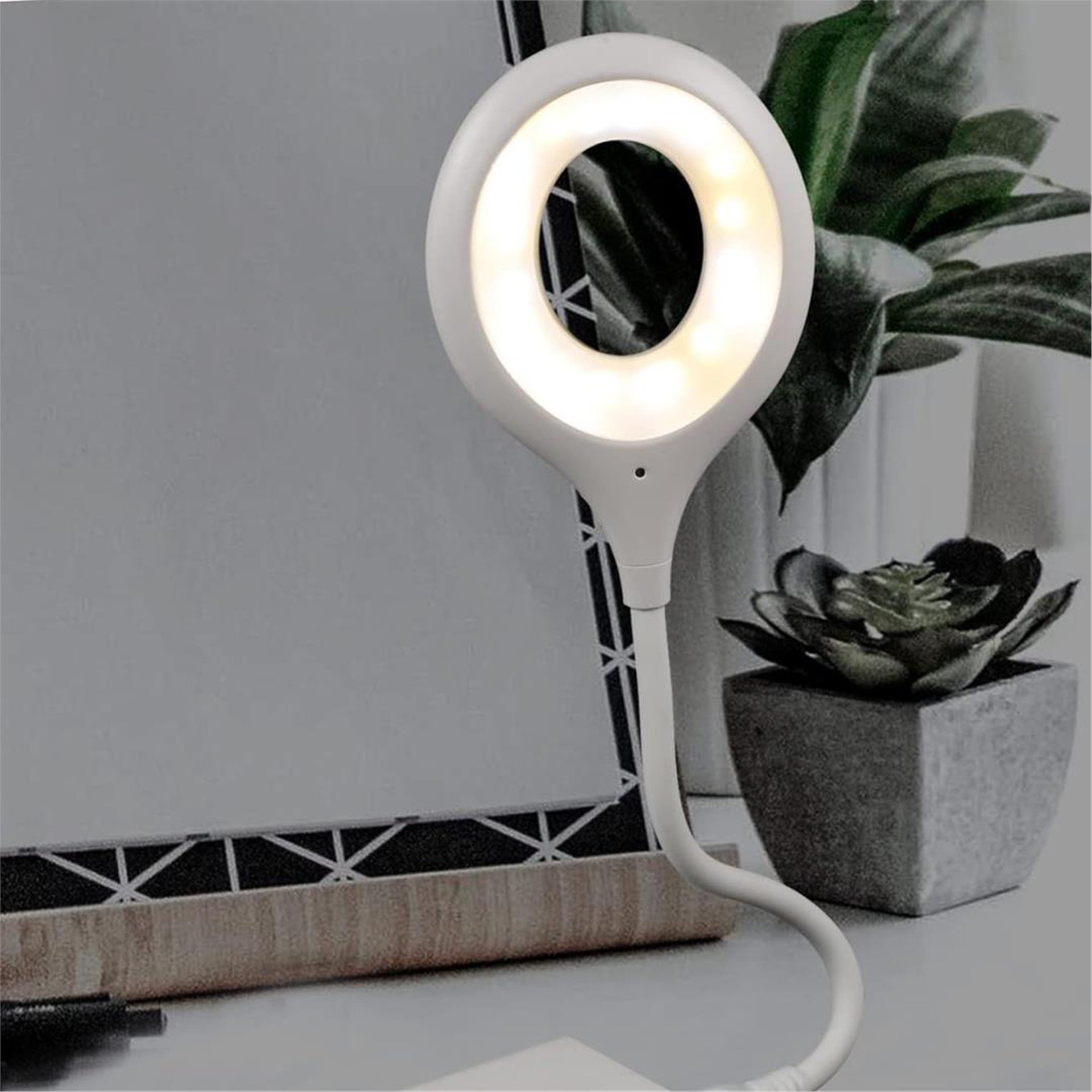 Powermaster PowerMaster Portatif Akrobatik 20 SMD Ledli USB Gece Kitap Okuma Çalışma Lambası (Powerbank Uyumlu) - Gece Lambaları