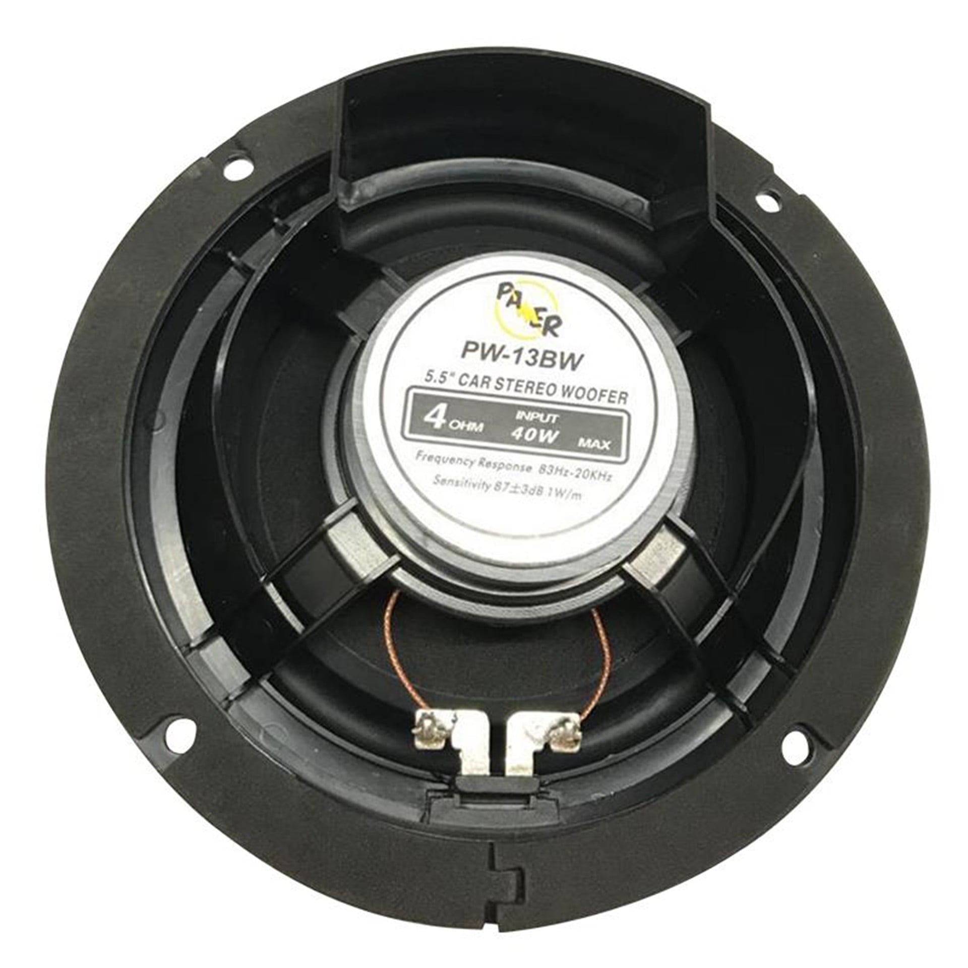 Powermaster Powermaster PW-13BW 4 Ohm 40 Watt 13 Cm Tekli Hoparlör - Oto Hoparlör