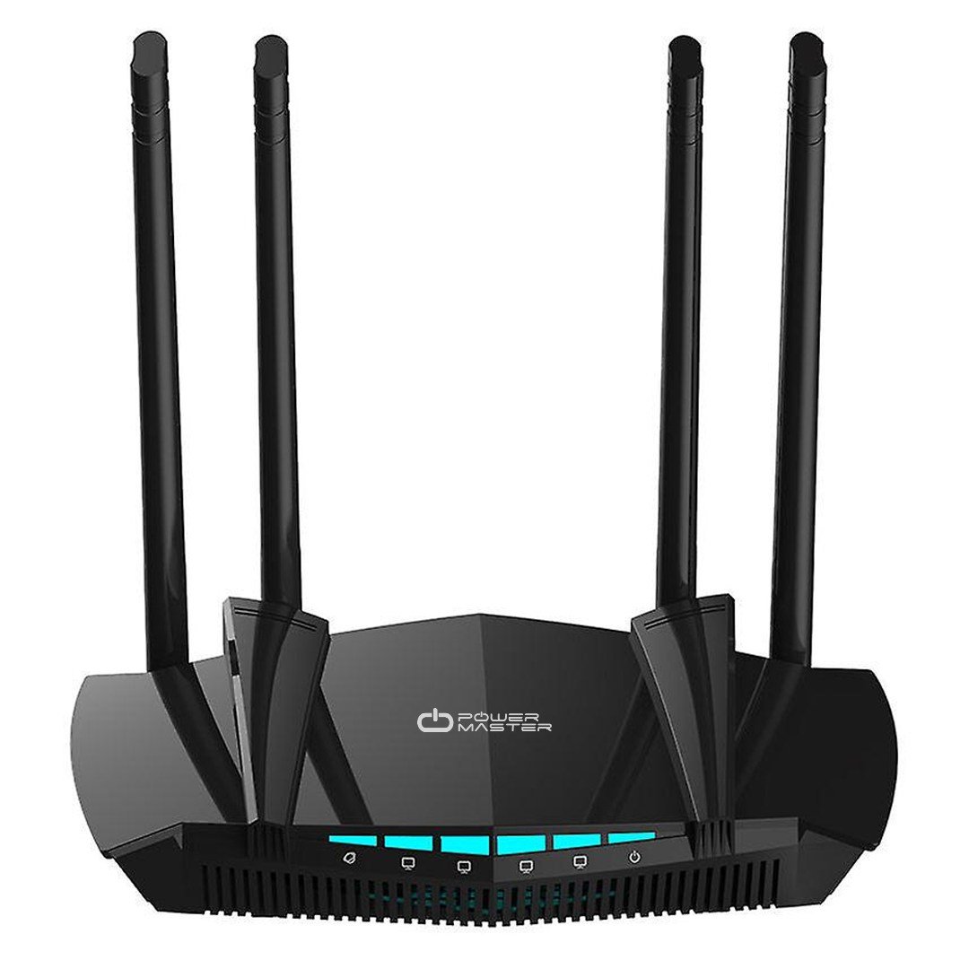 POWERMASTER PW-AC22 1200 MBPS 4 ANTEN DUAL BAND GIGABIT ROUTER