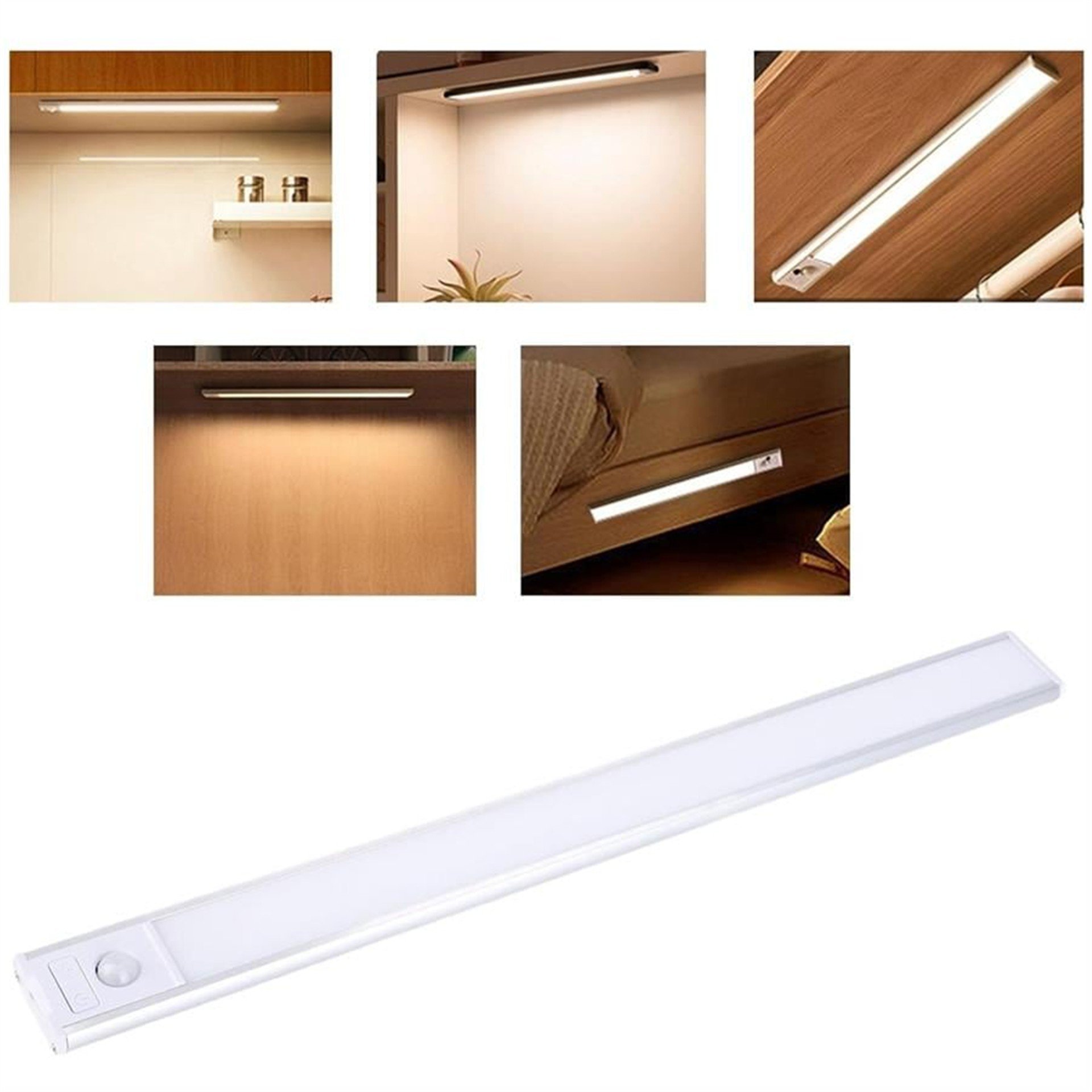 Powermaster Powermaster SD-555 USB'li Hareket Sensörlü 40 Cm Ledli Lamba - Ledli Lambalar
