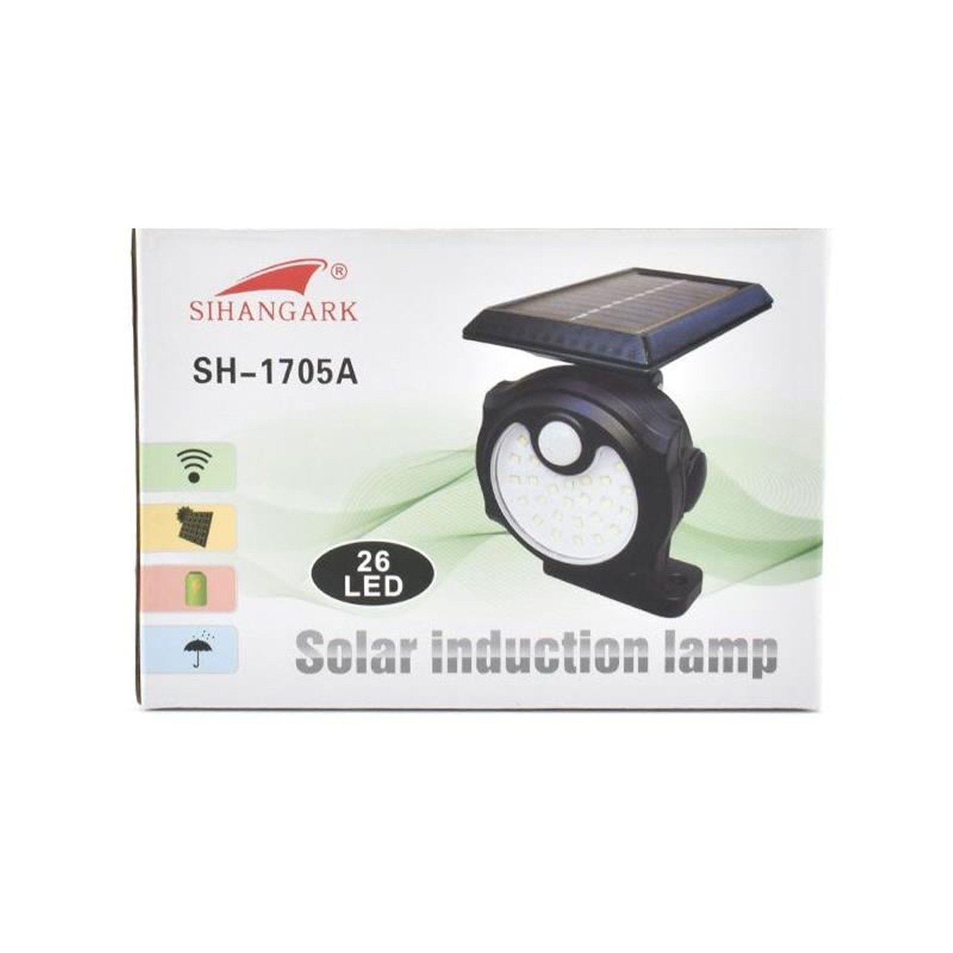 Powermaster Powermaster SH-1705B 36 Ledli Sensörlü 3 Modlu Solar İndiksiyon Duvar Lambası - Ledli Lambalar
