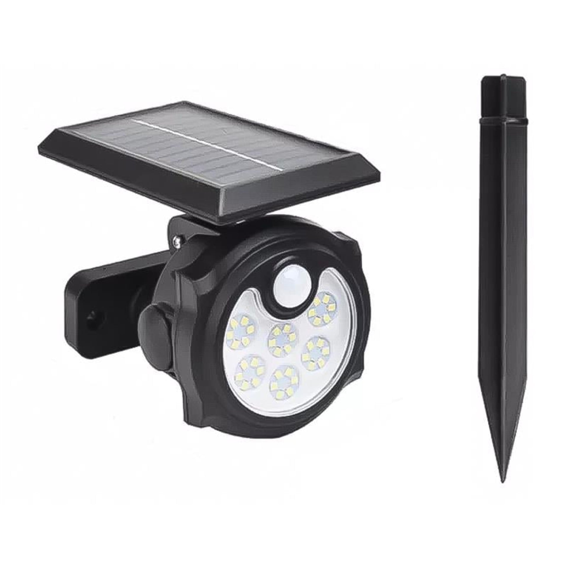 Powermaster Powermaster SH-1705B 36 Ledli Sensörlü 3 Modlu Solar İndiksiyon Duvar Lambası - Ledli Lambalar