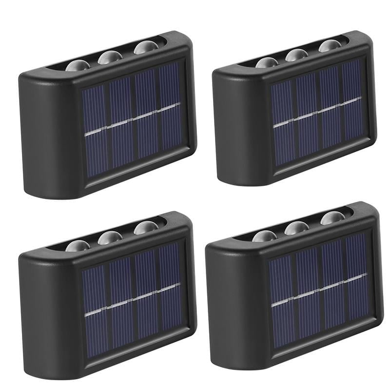 Powermaster Solar Aplik Duvar Lambası 4'lü Set