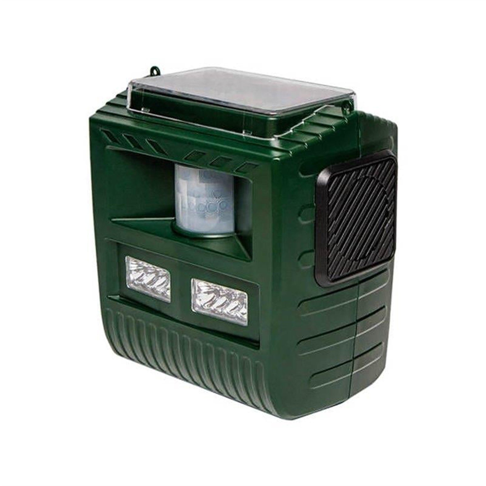 Powermaster Powermaster Solar Panelli Sensörlü 7 Sesli Yaban Domuzu -Vahşi Hayvan Kovucu - Hayvan & Haşere Kovucular