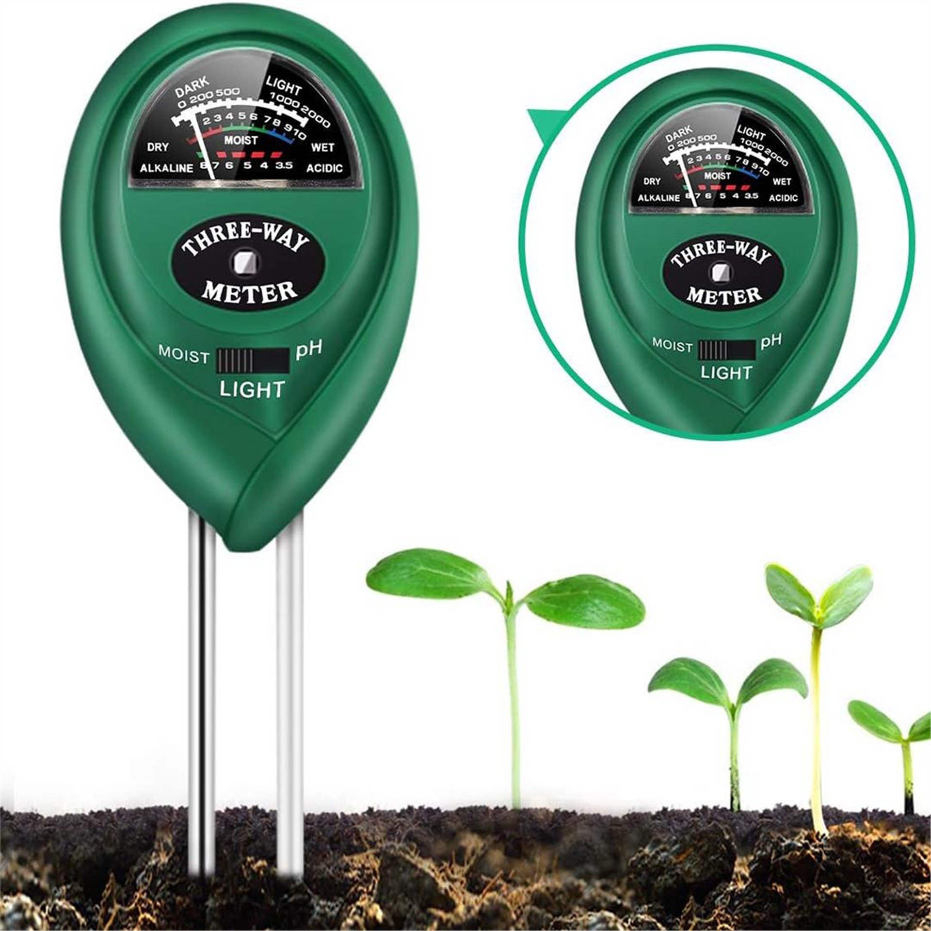Powermaster Powermaster ST-01 3 In 1 Toprak Test Cihazı - Ölçü Aletleri